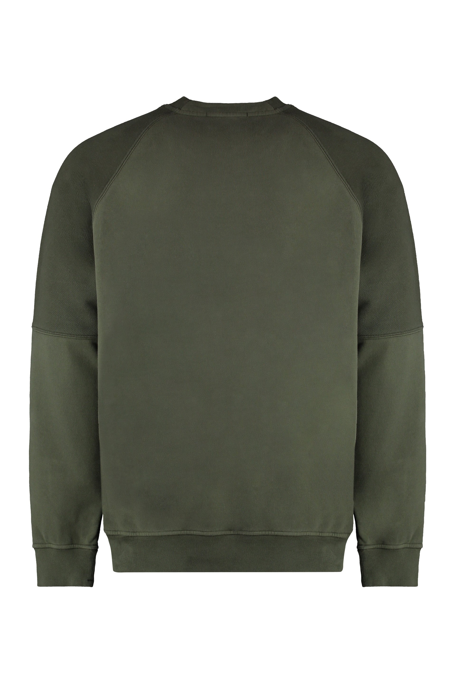 Cotton crew-neck sweatshirt