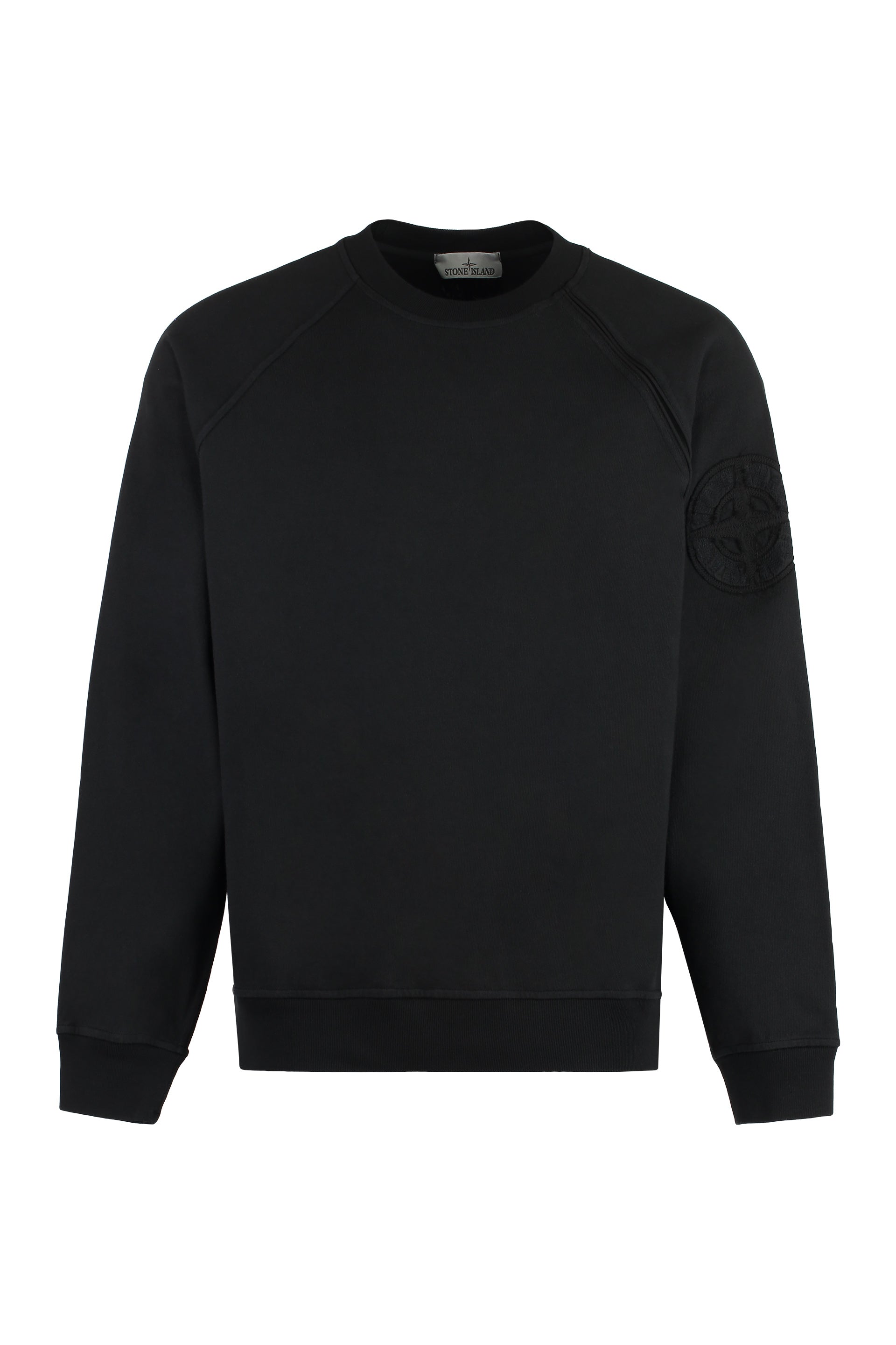 Cotton crew-neck sweatshirt