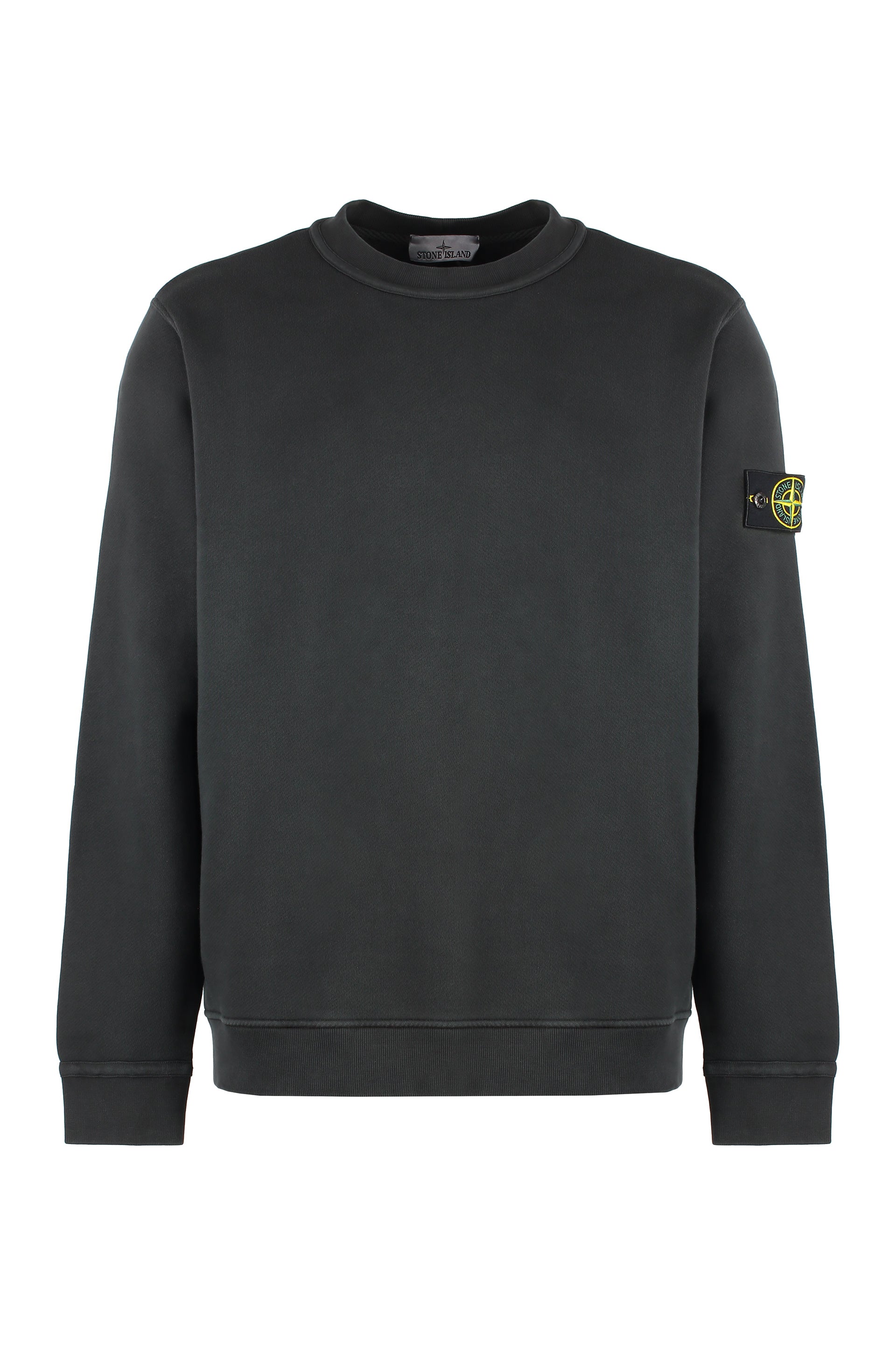 Cotton crew-neck sweatshirt