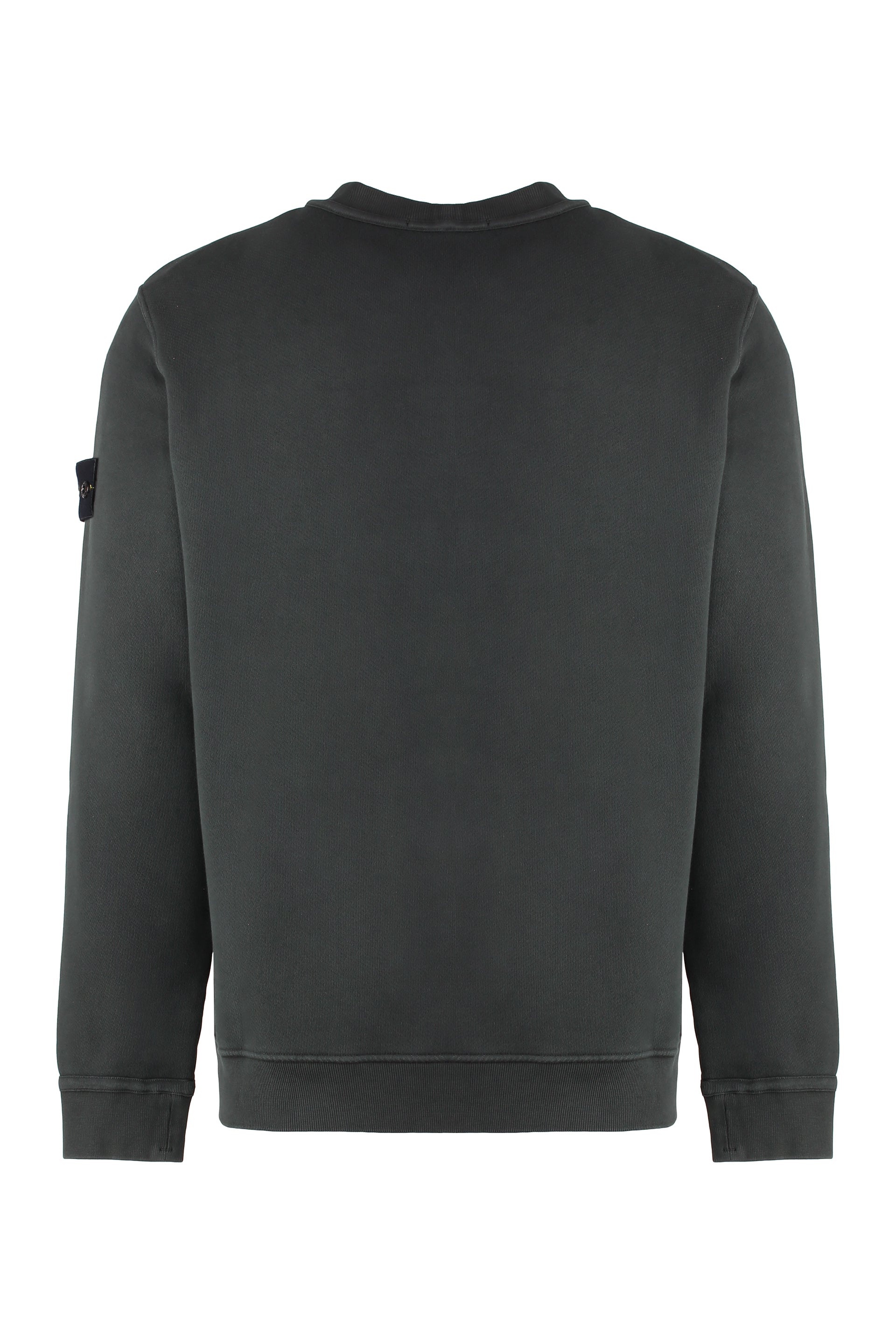 Cotton crew-neck sweatshirt