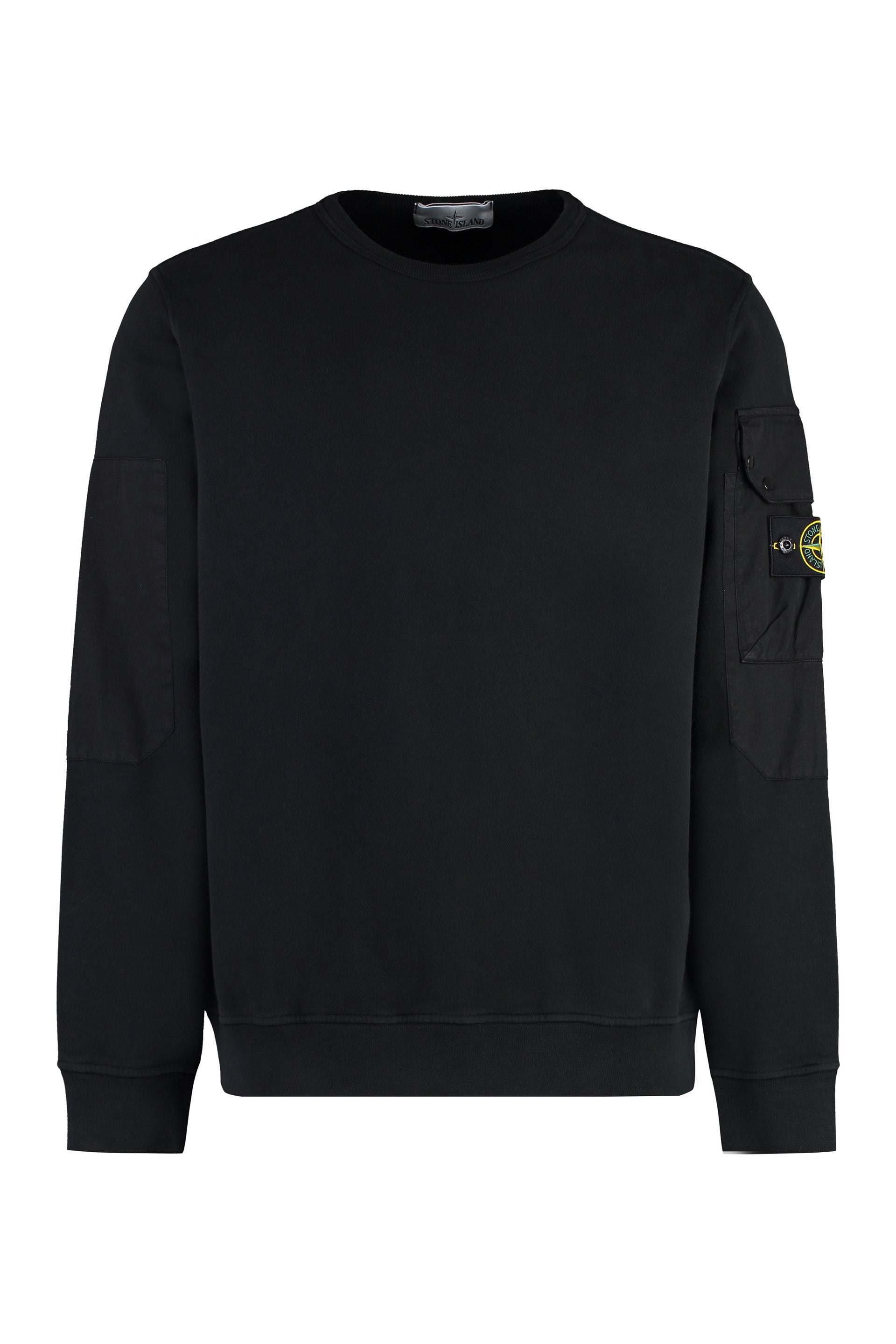 Cotton crew-neck sweatshirt