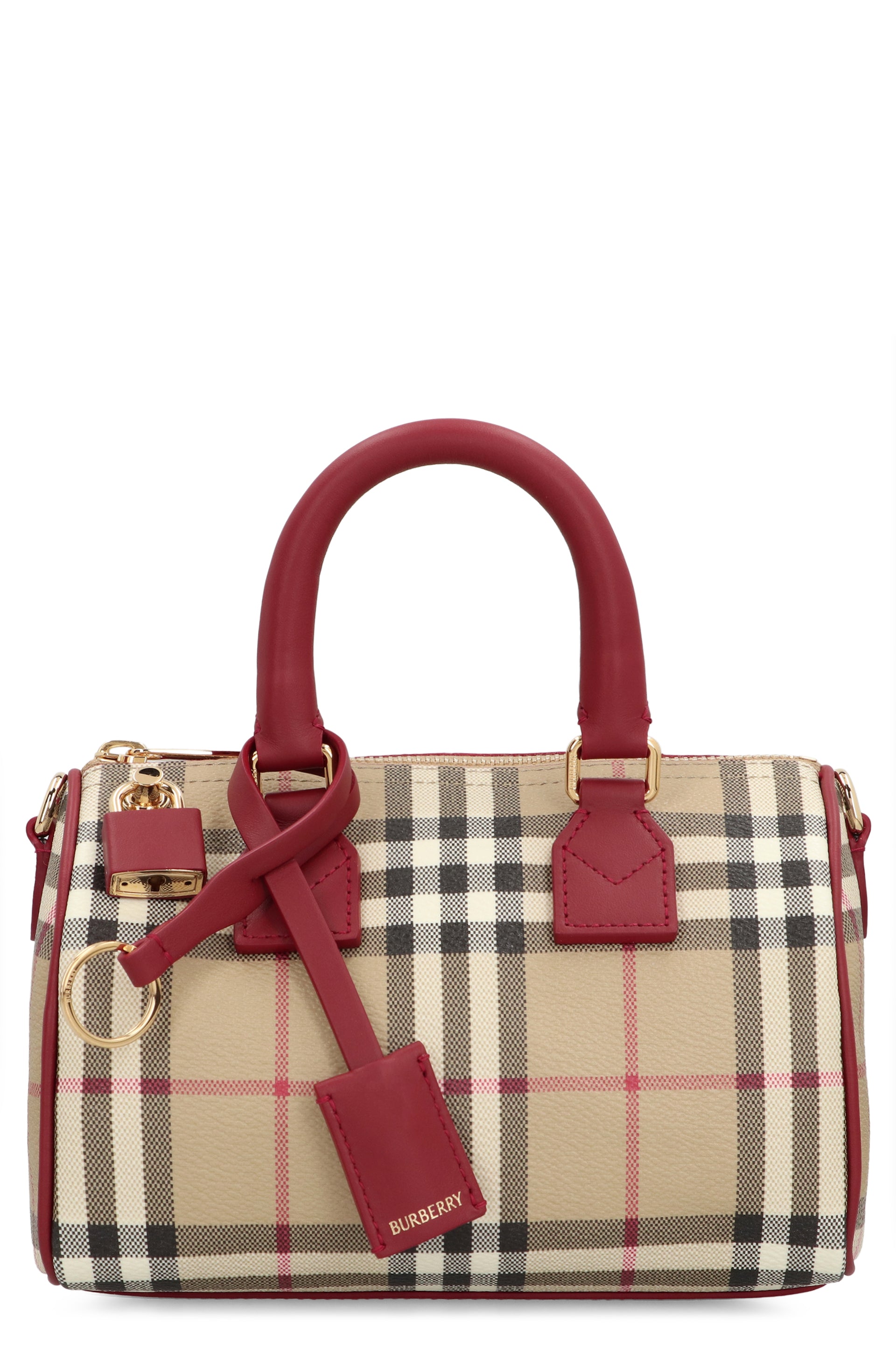 Mini bowling bag Check