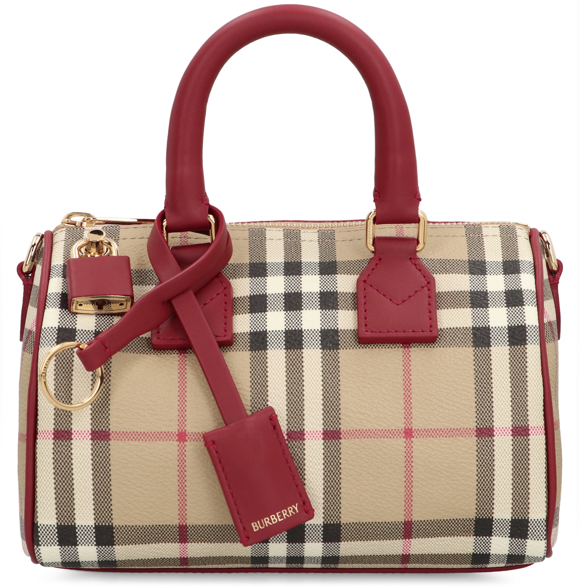 Mini bowling bag Check