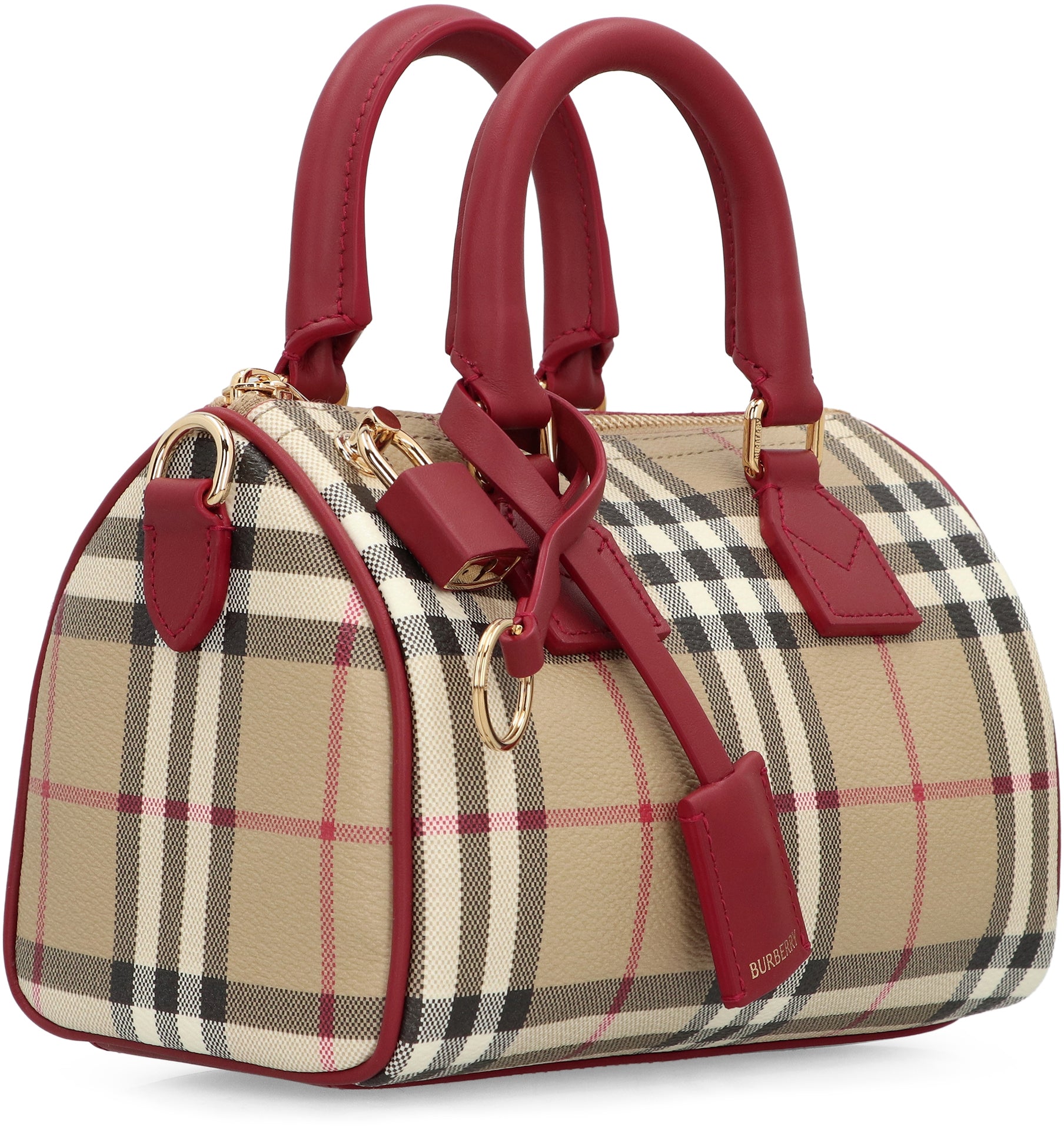 Mini bowling bag Check