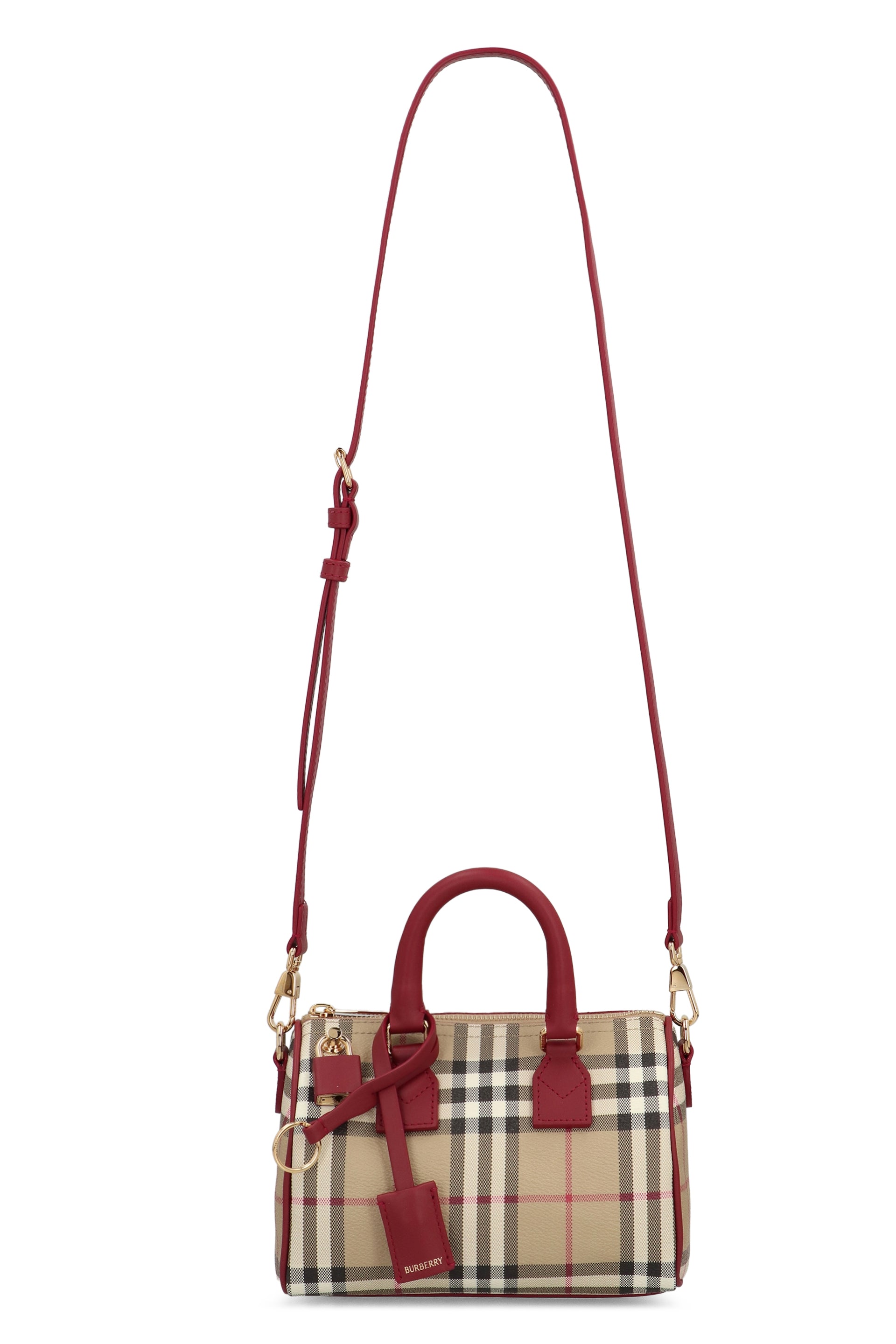 Mini bowling bag Check