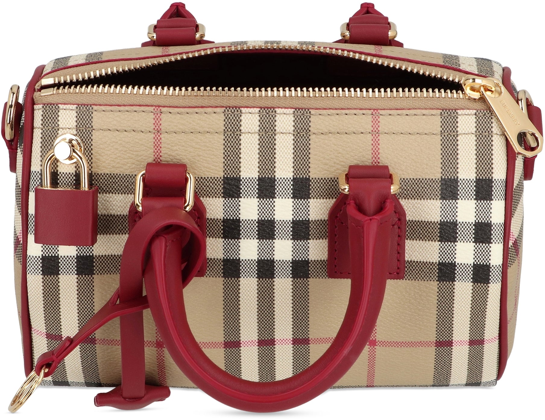 Mini bowling bag Check