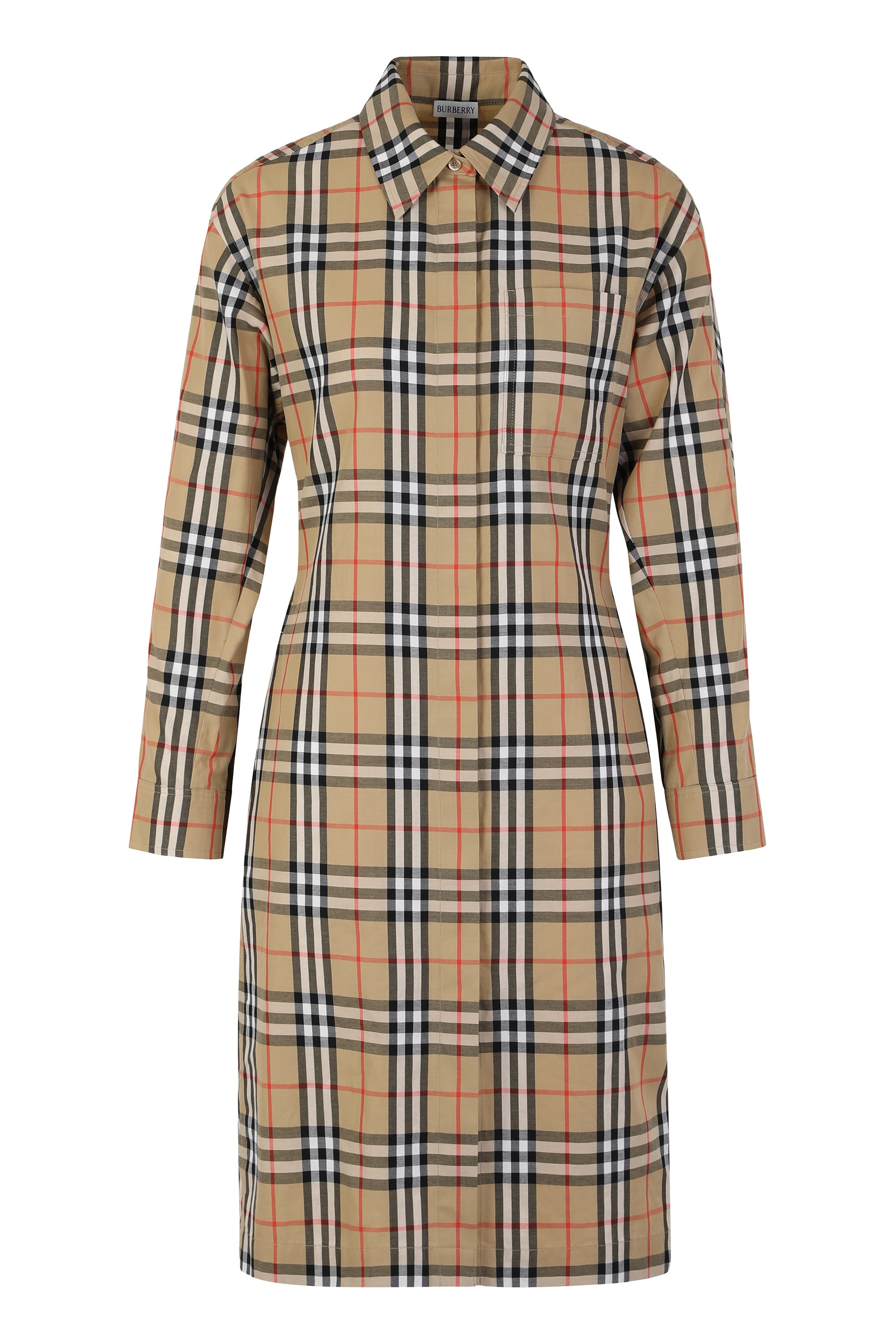 I live in check pattern