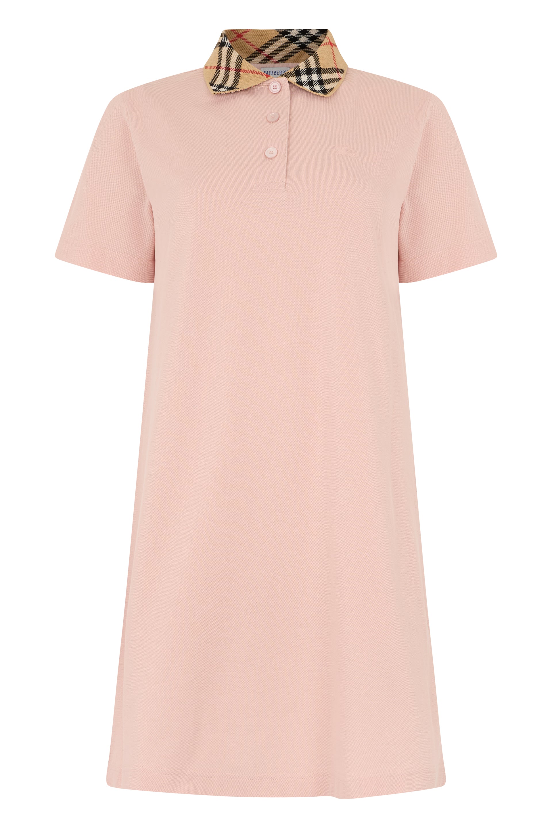 Mini dress in cotton pique