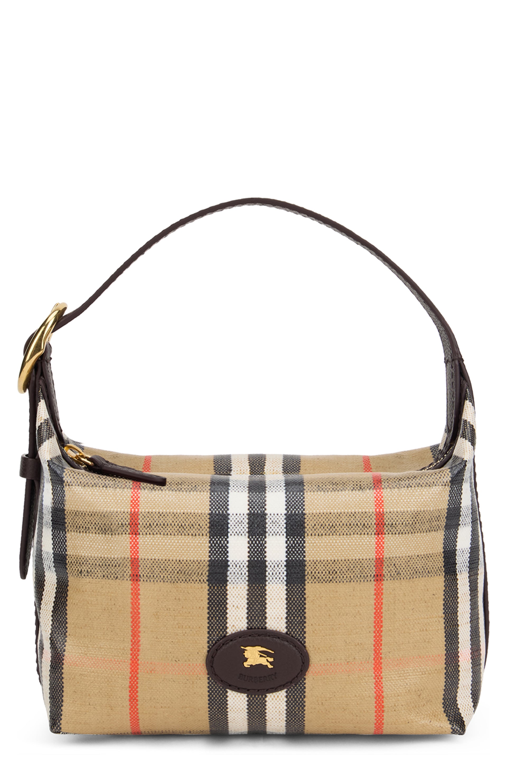 Highlands mini check tote bag
