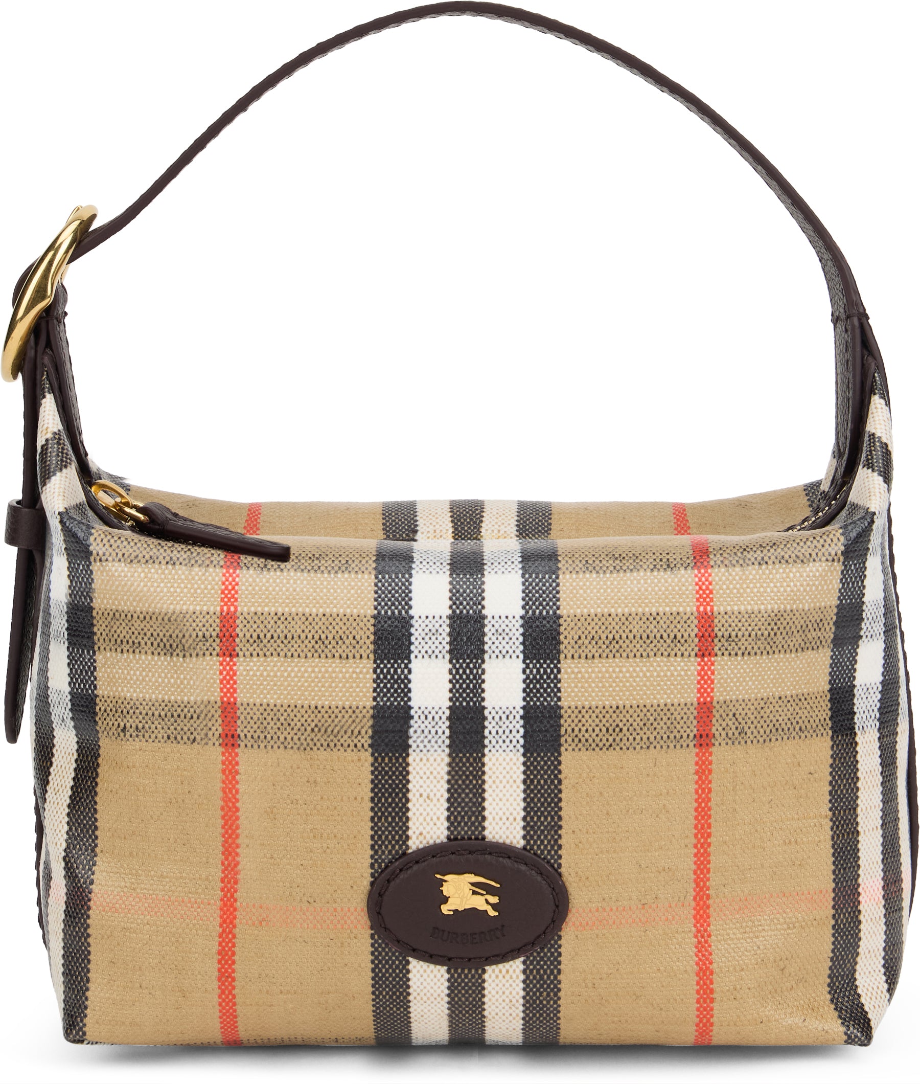 Highlands mini check tote bag