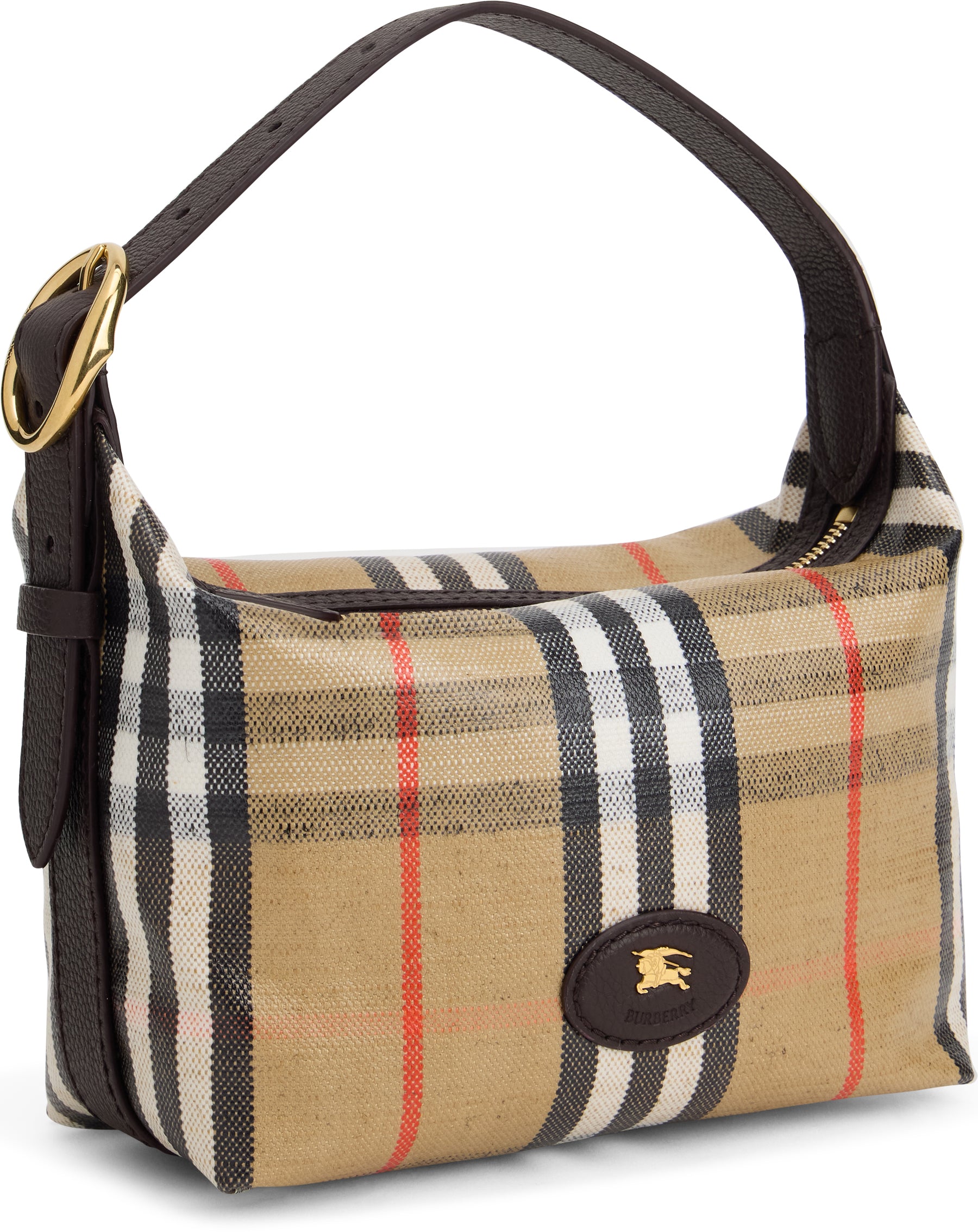 Highlands mini check tote bag