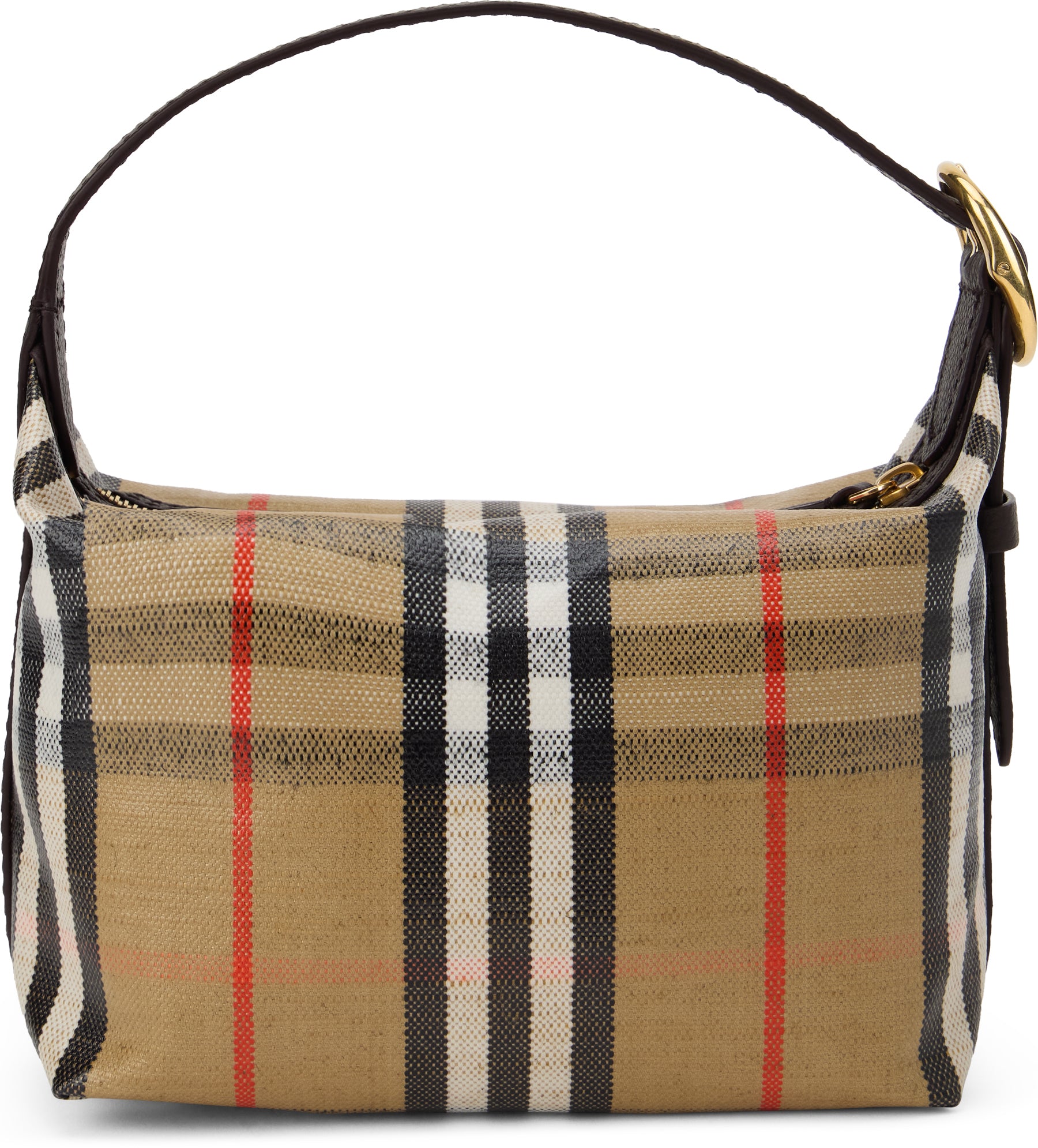 Highlands mini check tote bag