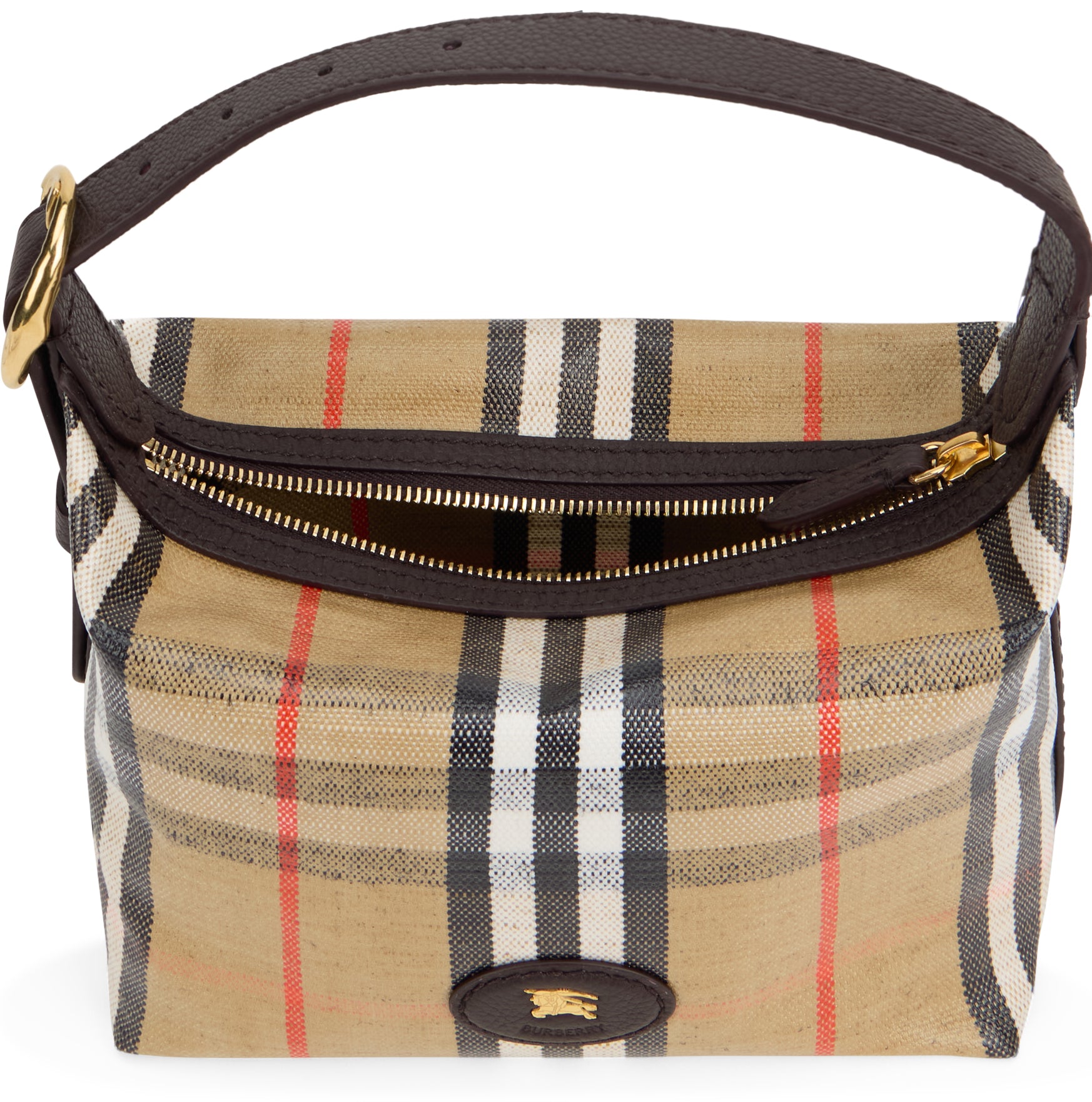 Highlands mini check tote bag