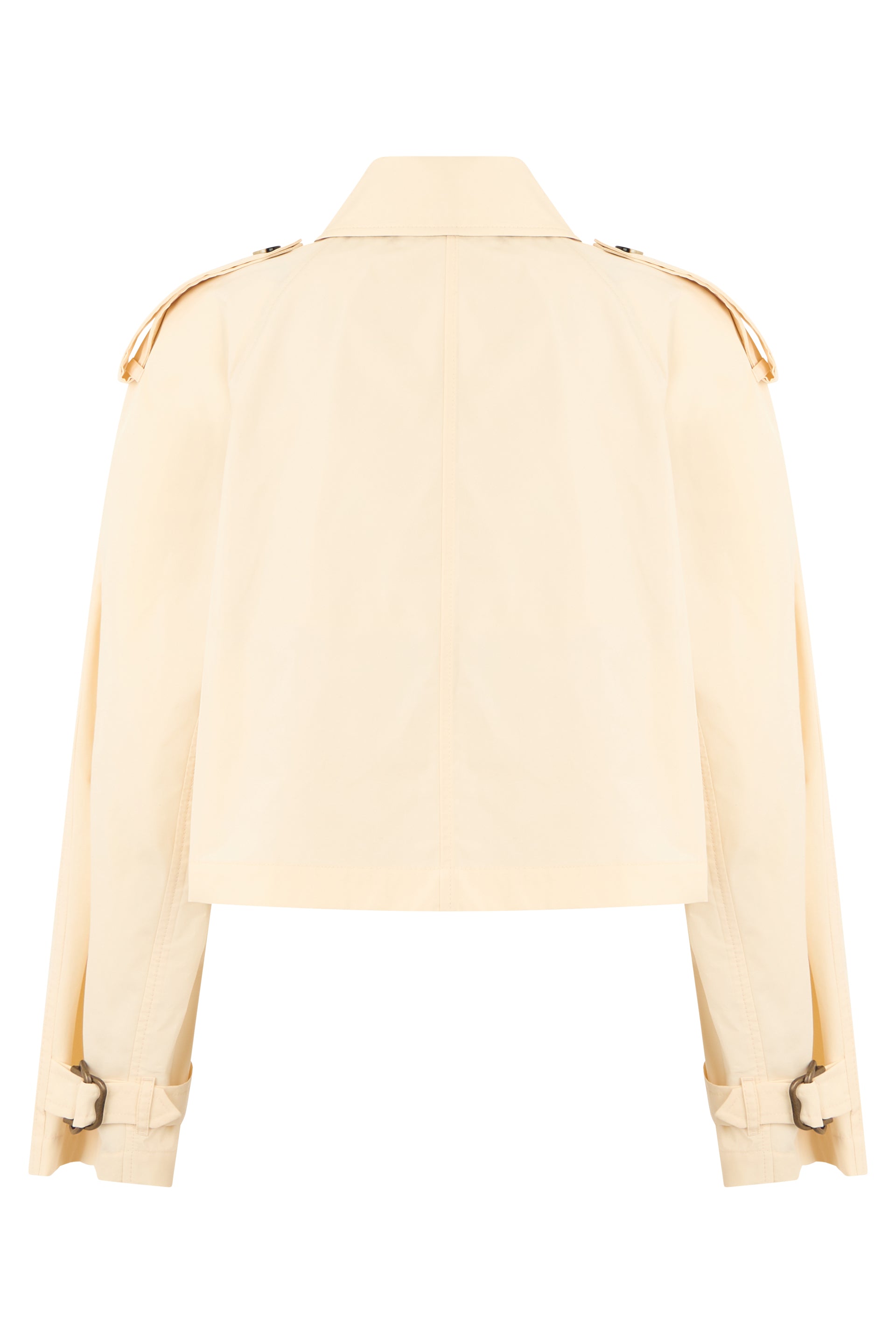 Cropped jacket in cotton