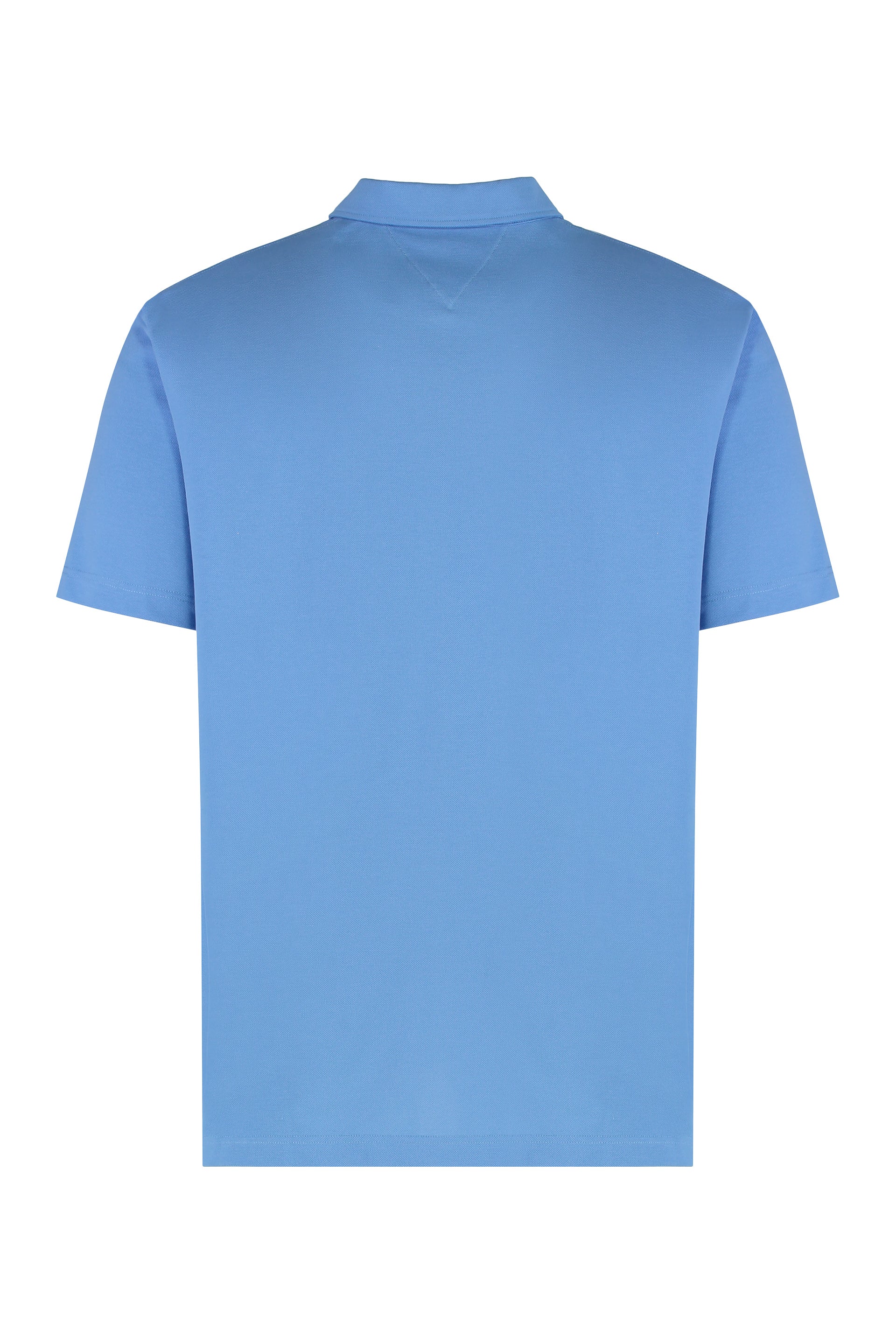 Cotton-piqué polo shirt