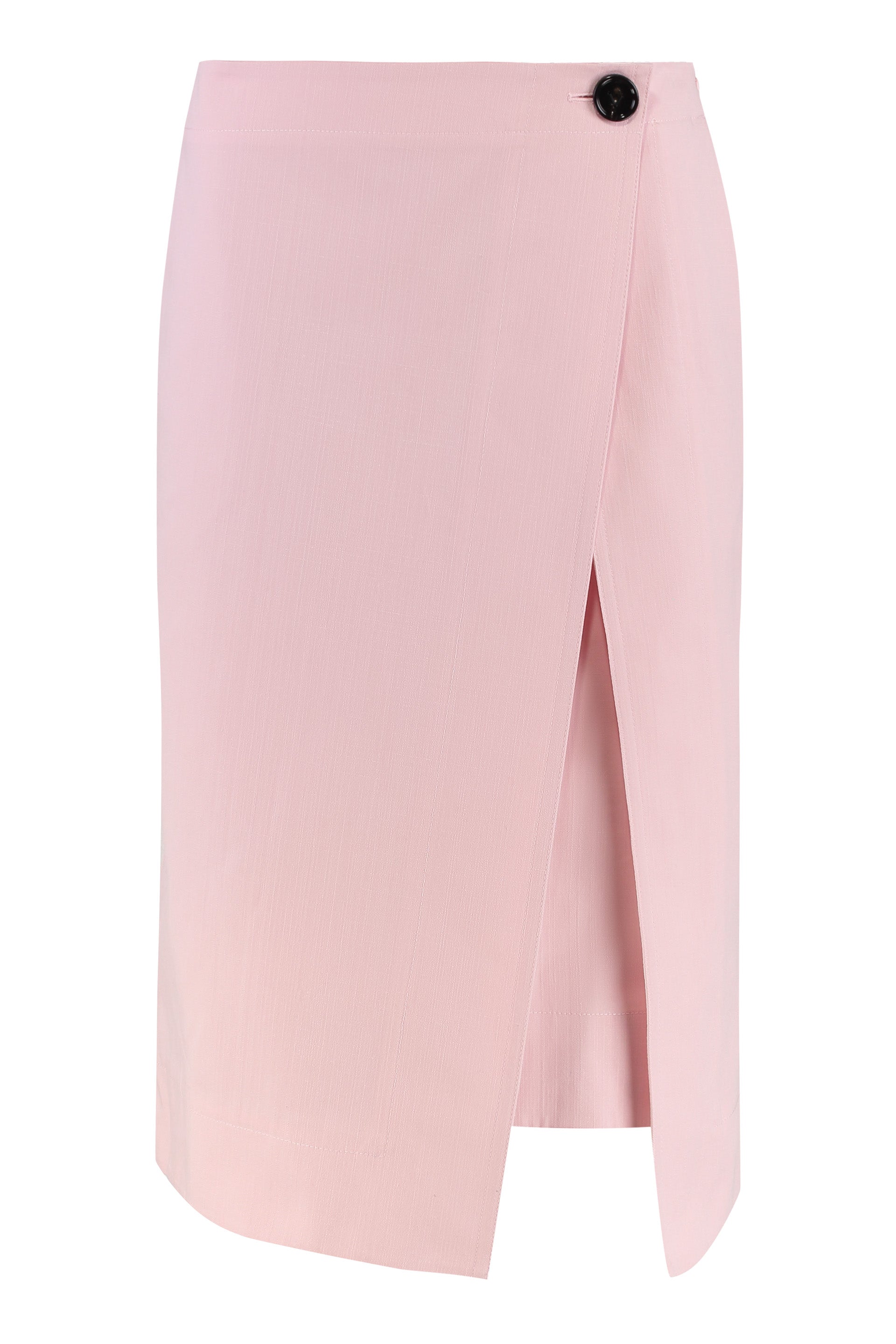 Cotton wrap skirt