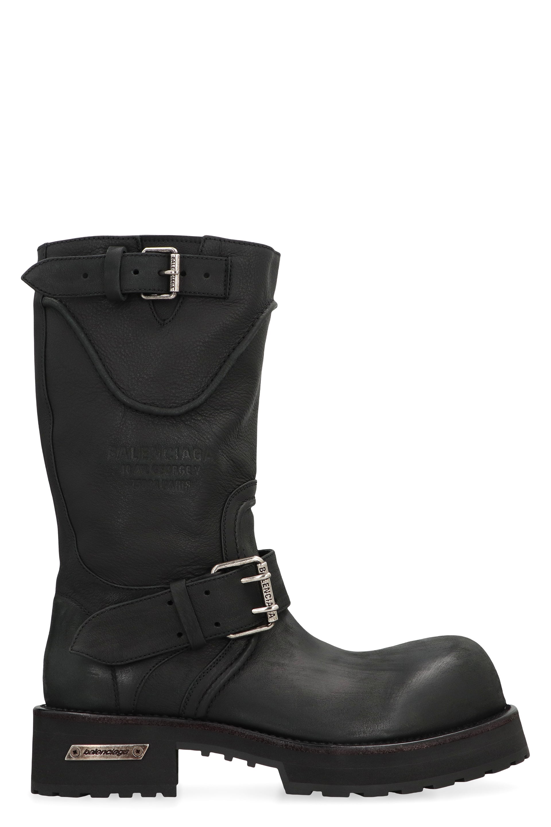 Venom boots in leather
