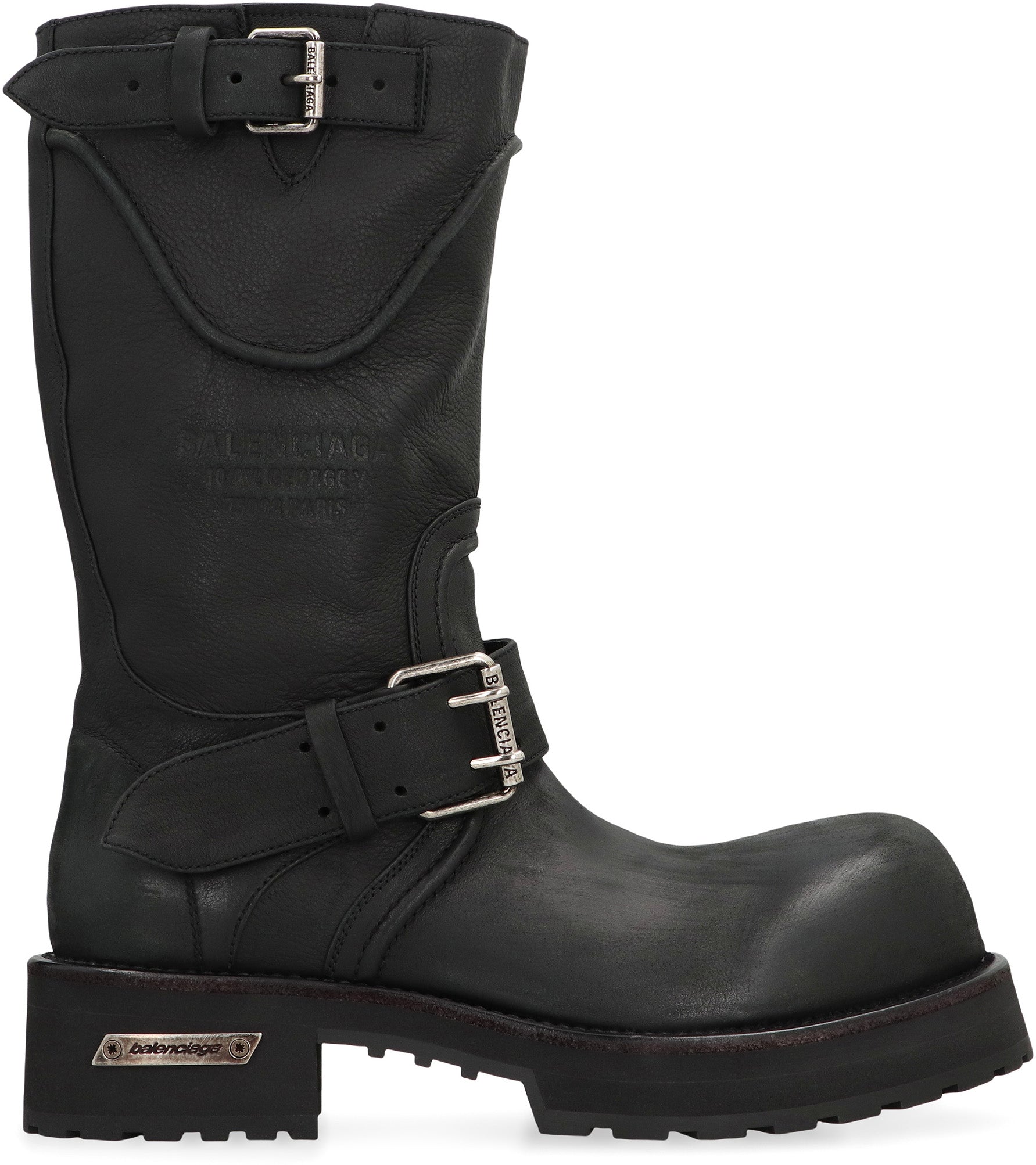 Venom boots in leather
