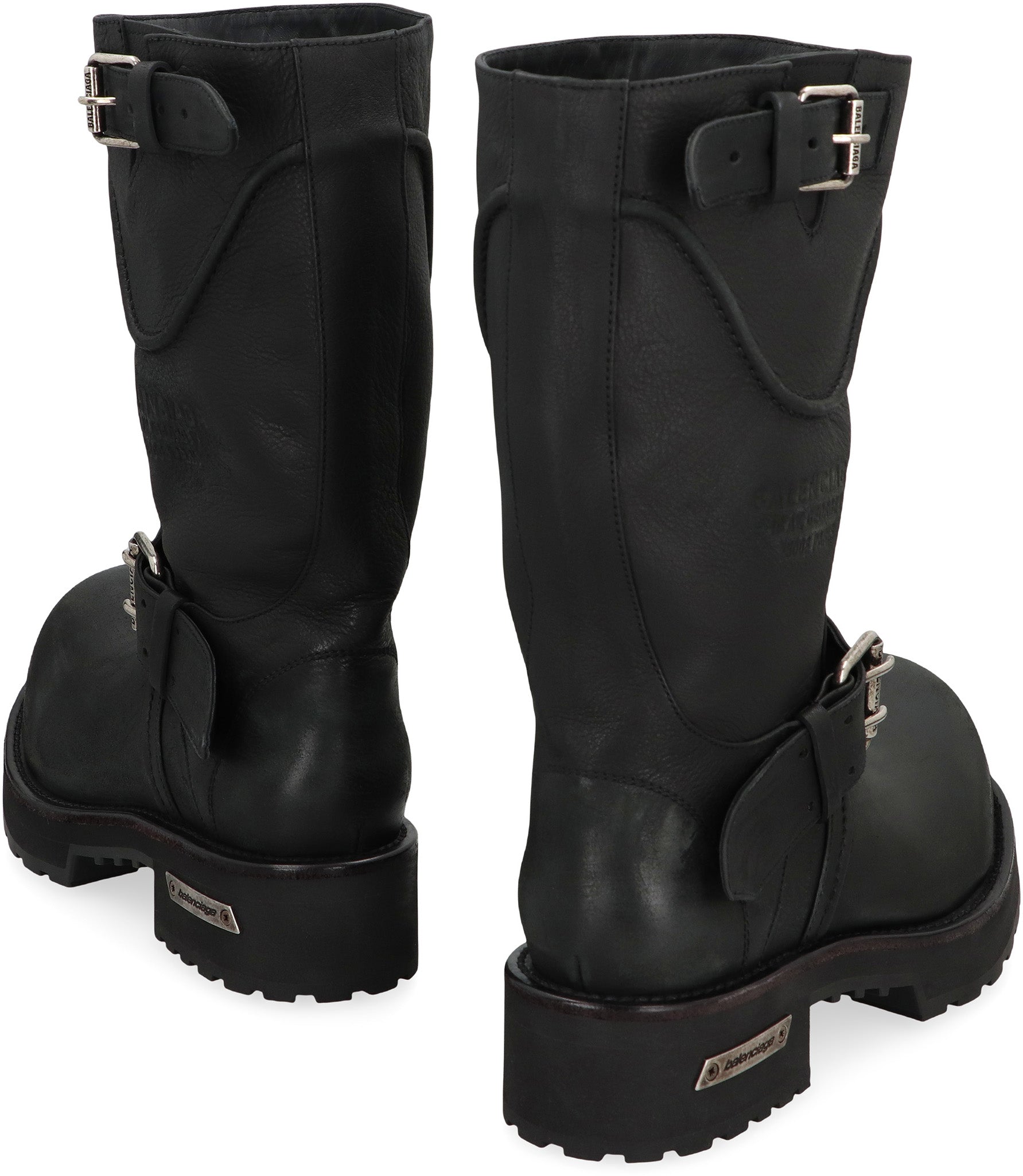 Venom boots in leather