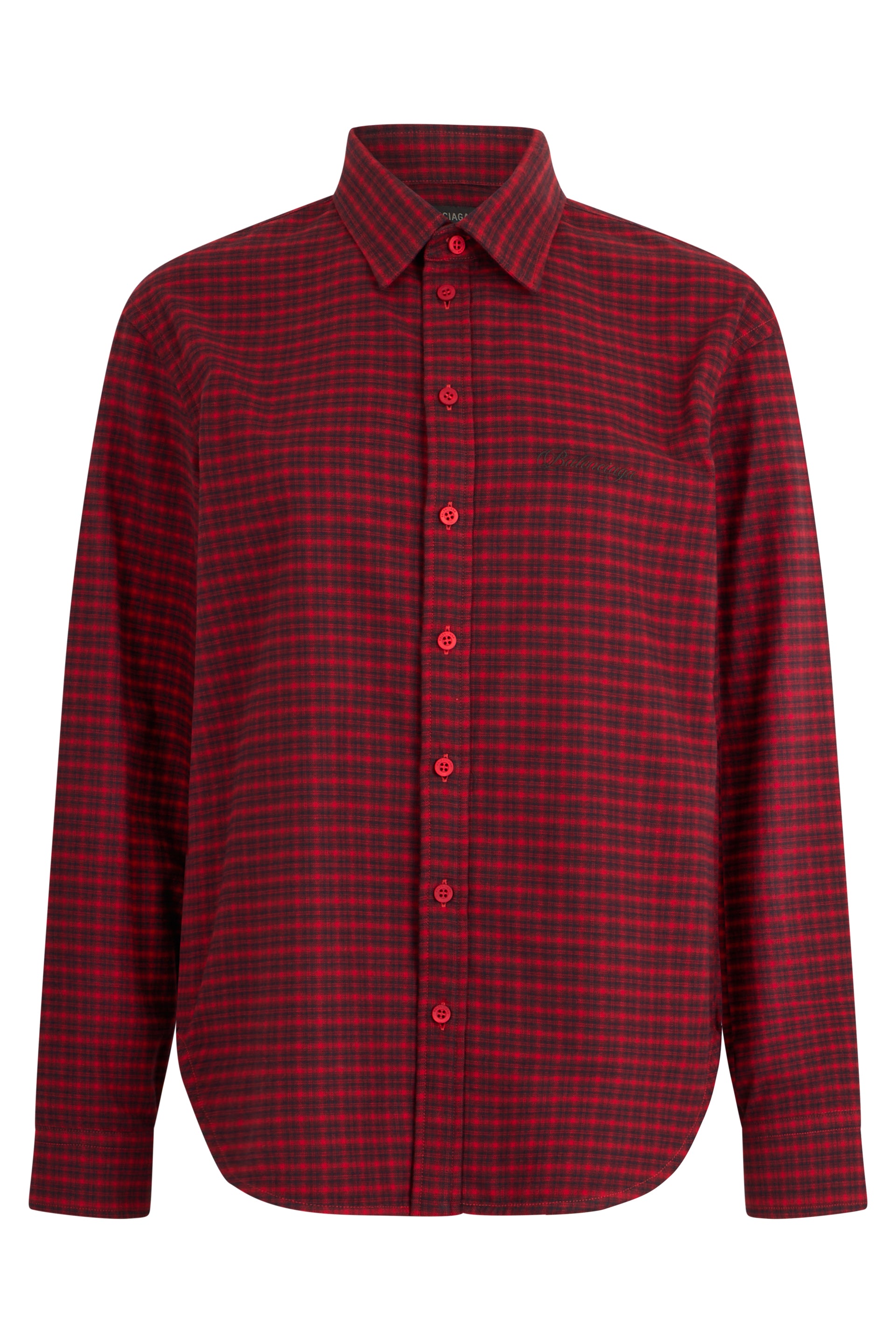 Checked cotton shirt
