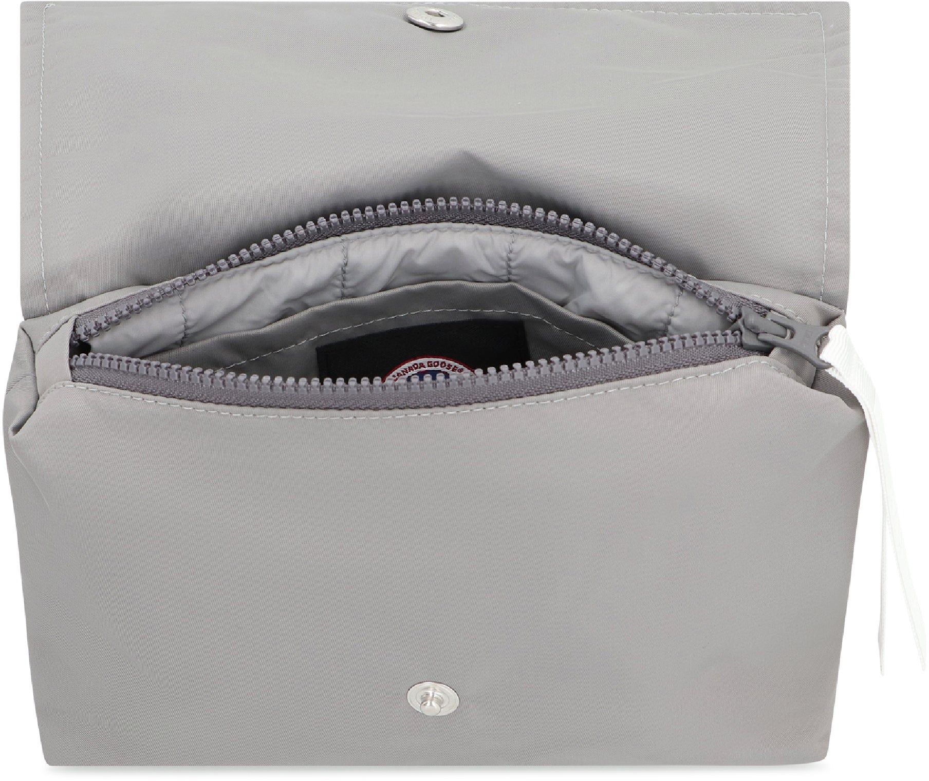 Logo detail nylon backpack