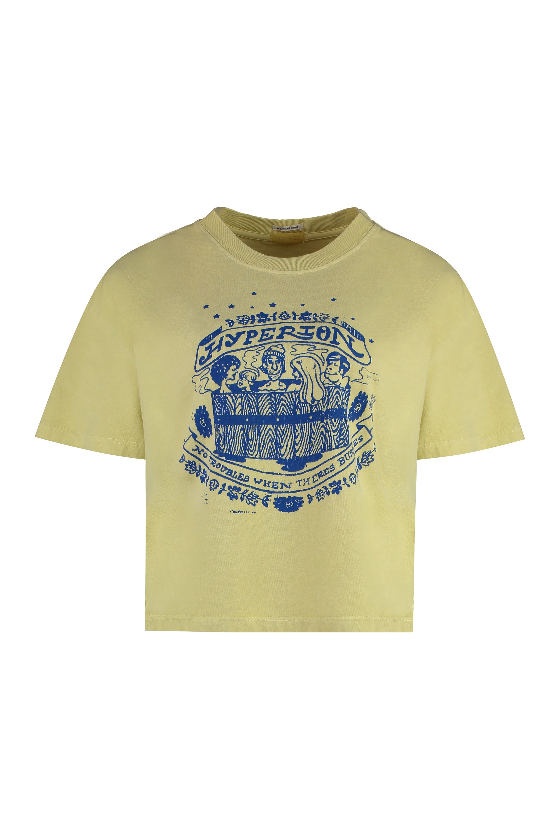 Cotton crew-neck T-shirt