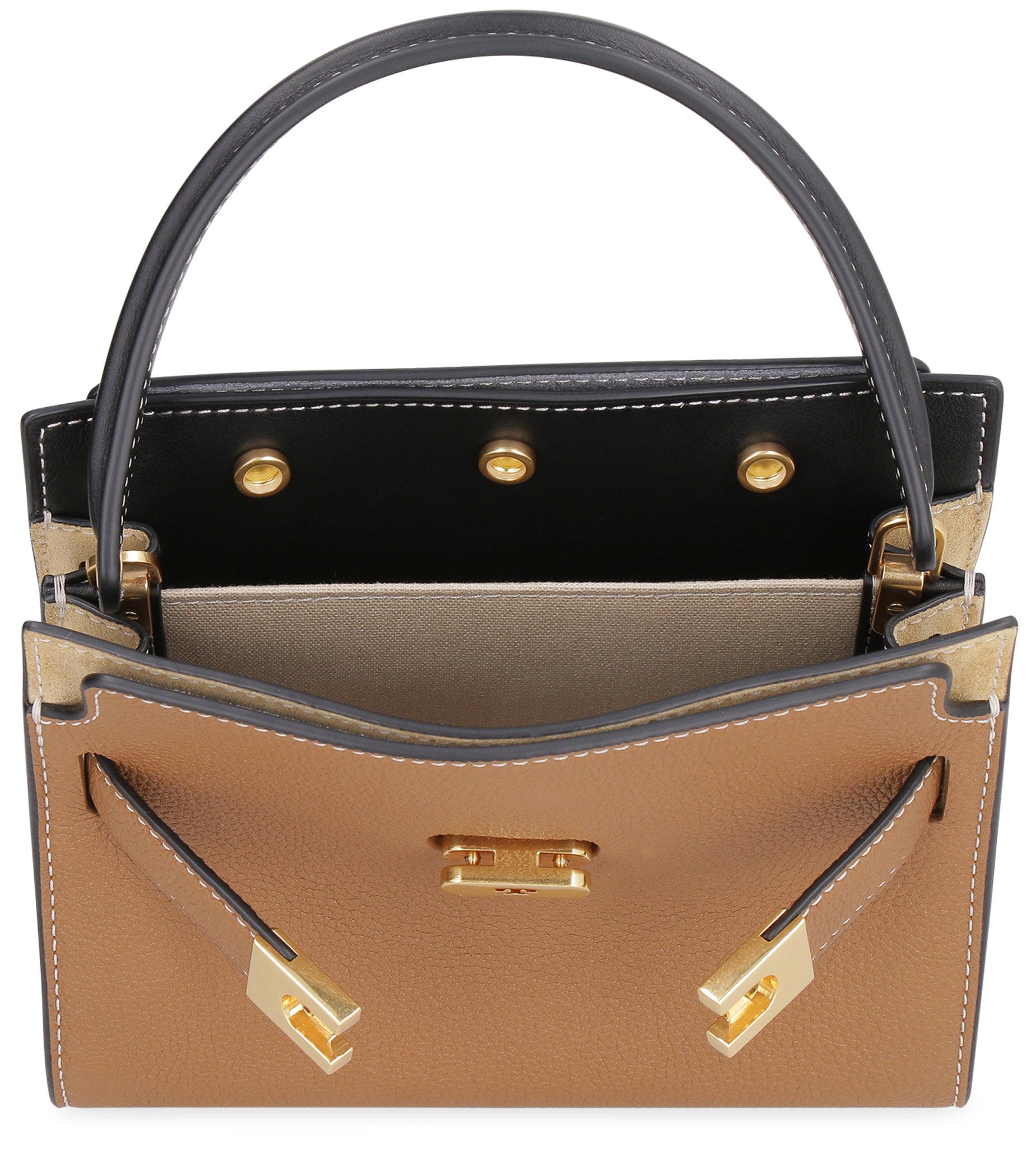 Petite Double Lee Radziwill leather mini bag