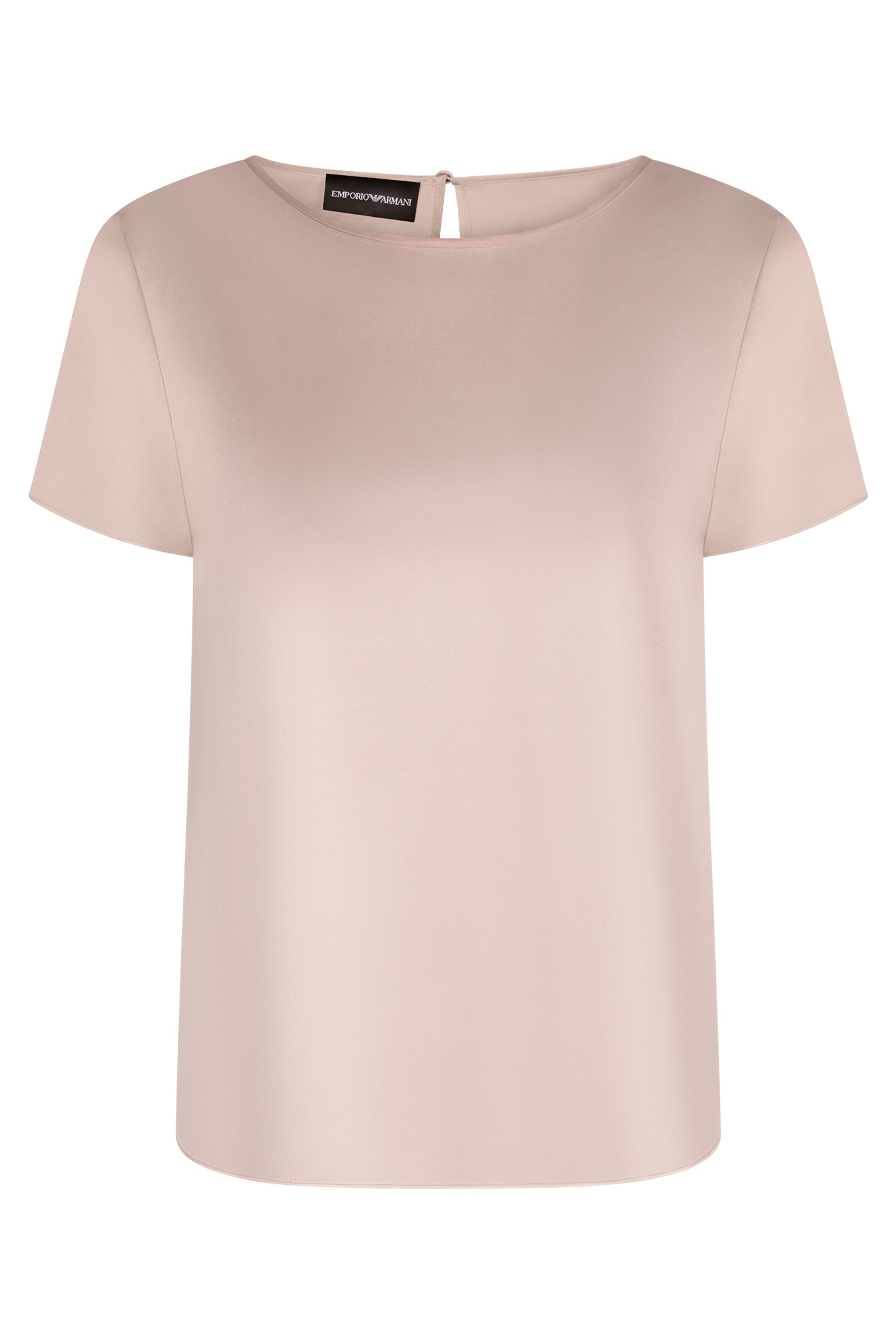 Silk satin T-shirt