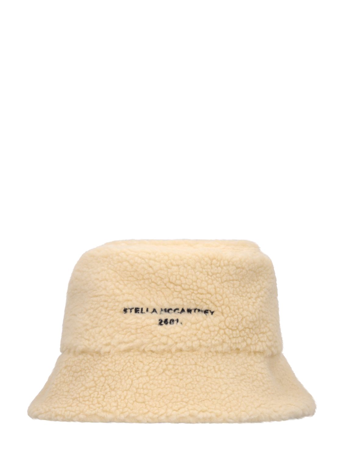 Black Bucket Hat with Embroidered Logo