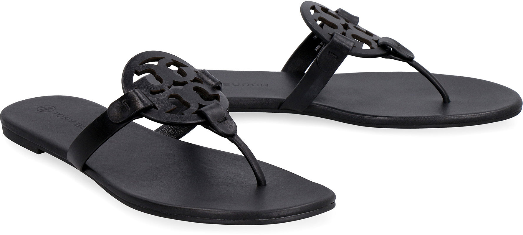 Miller leather flat sandals