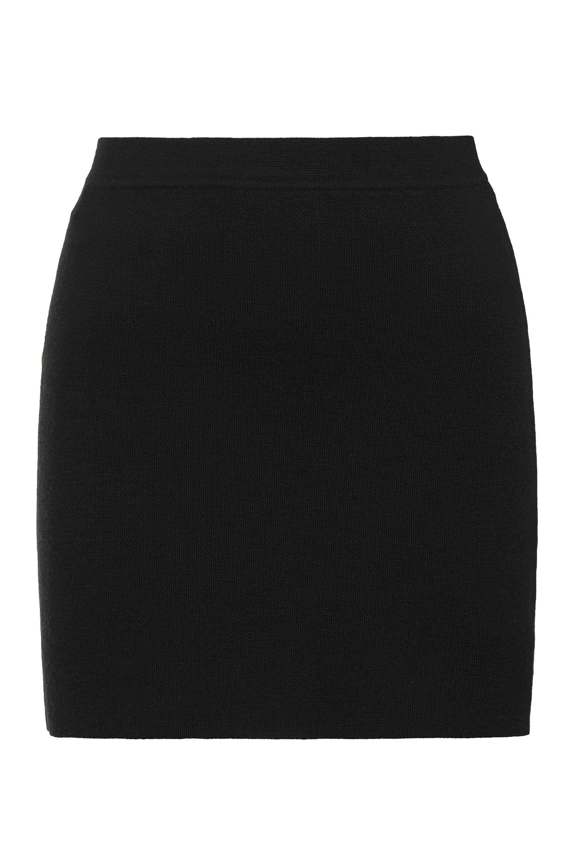 Knitted mini skirt