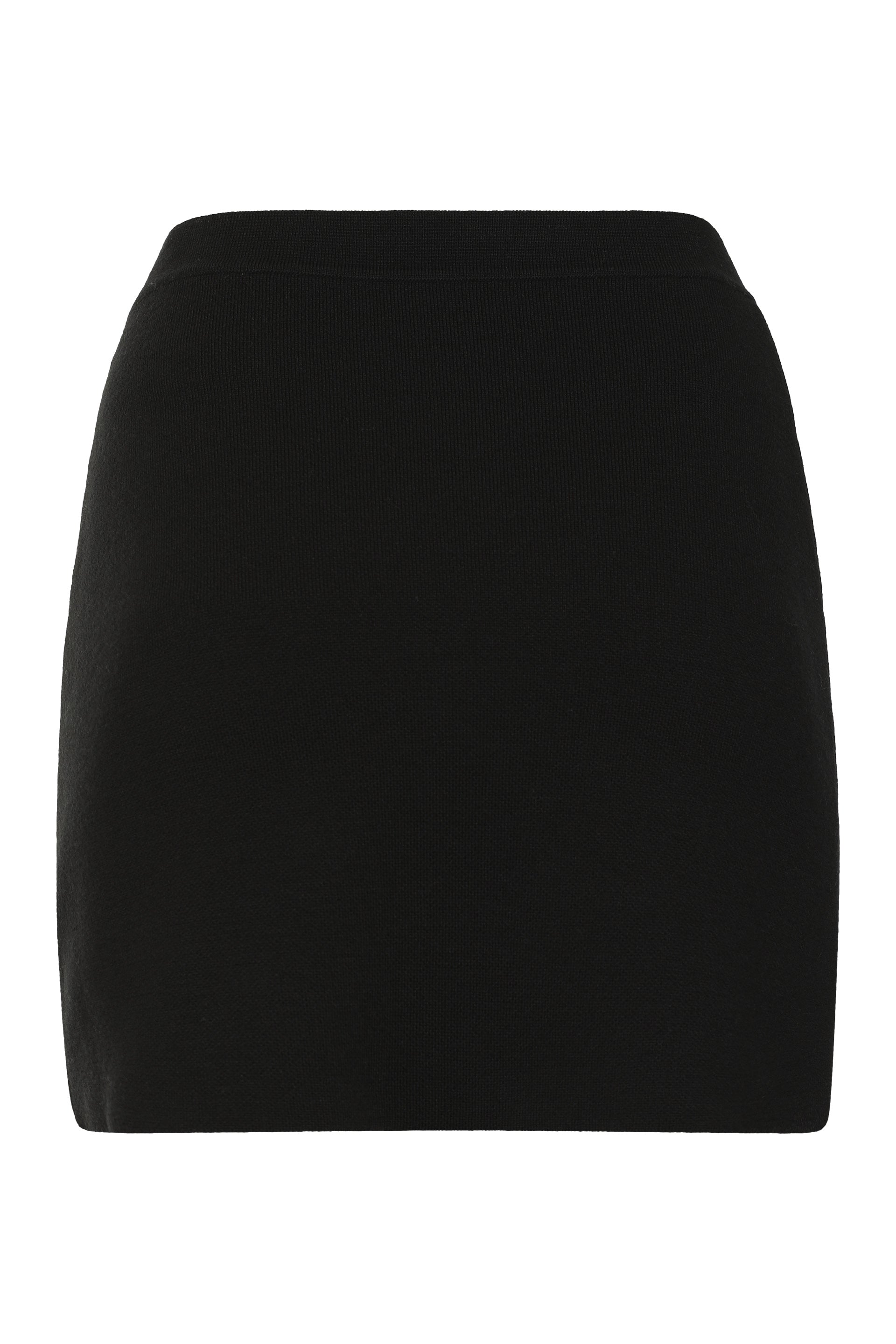 Knitted mini skirt