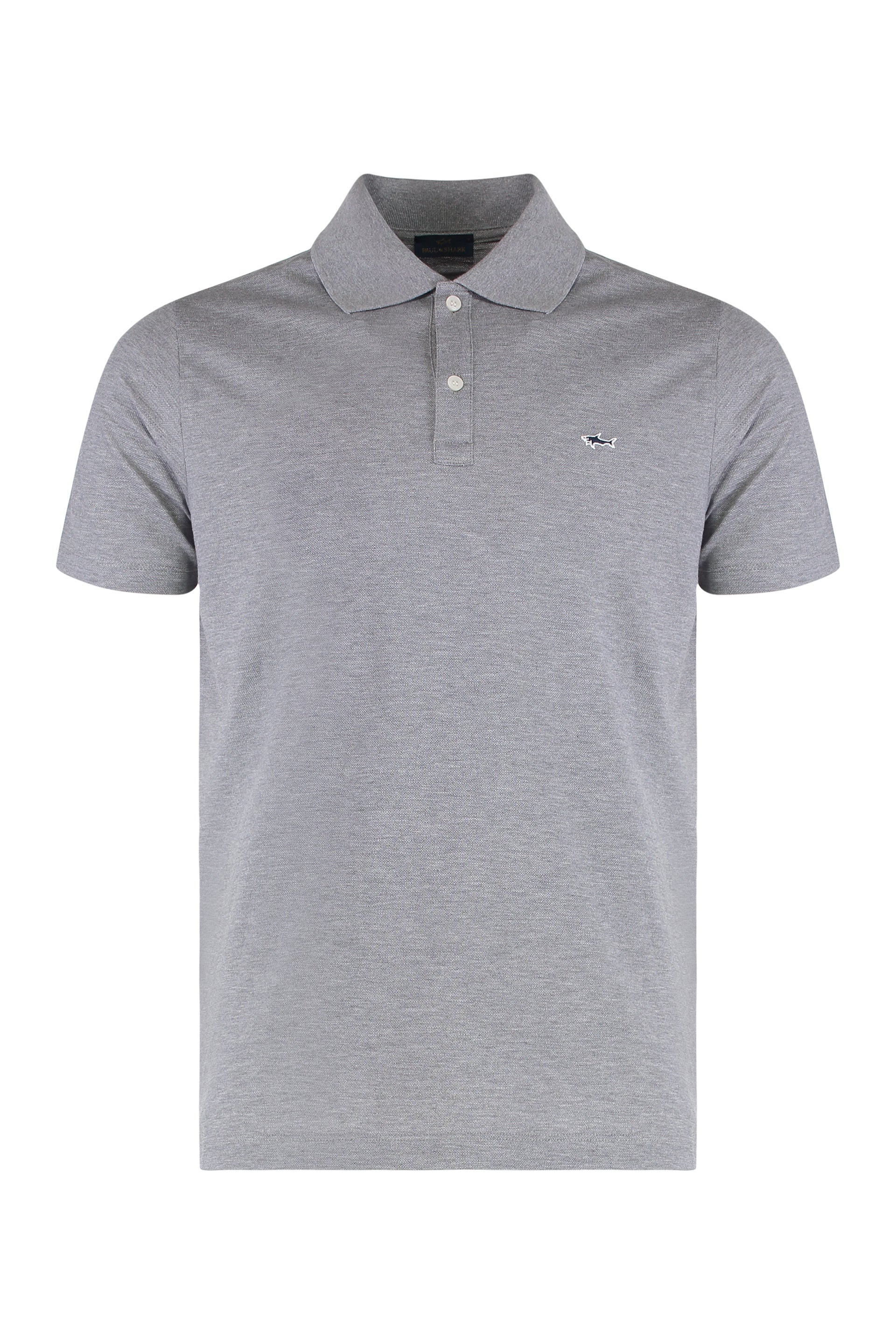 Cotton piqué polo shirt