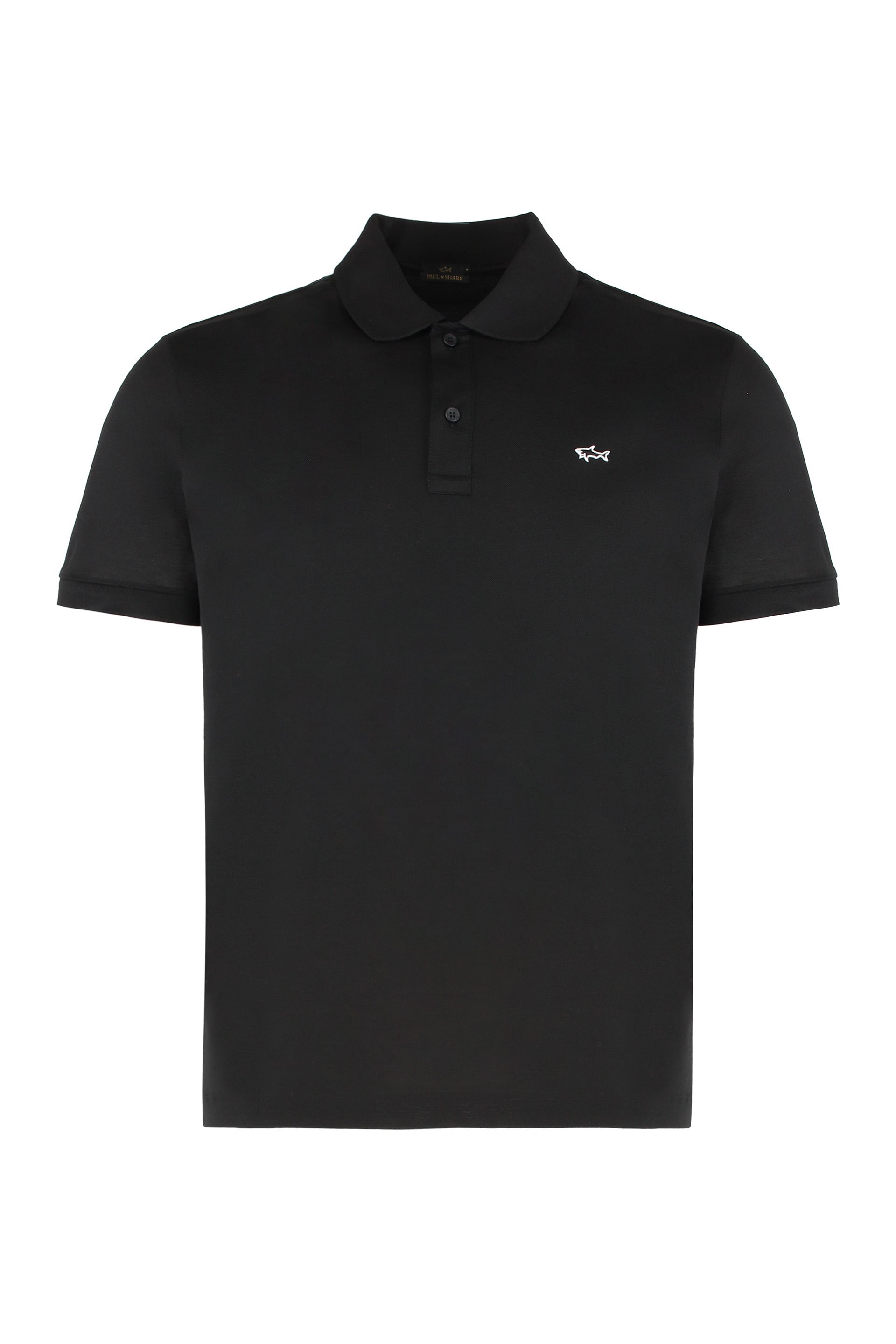 Cotton piqué polo shirt