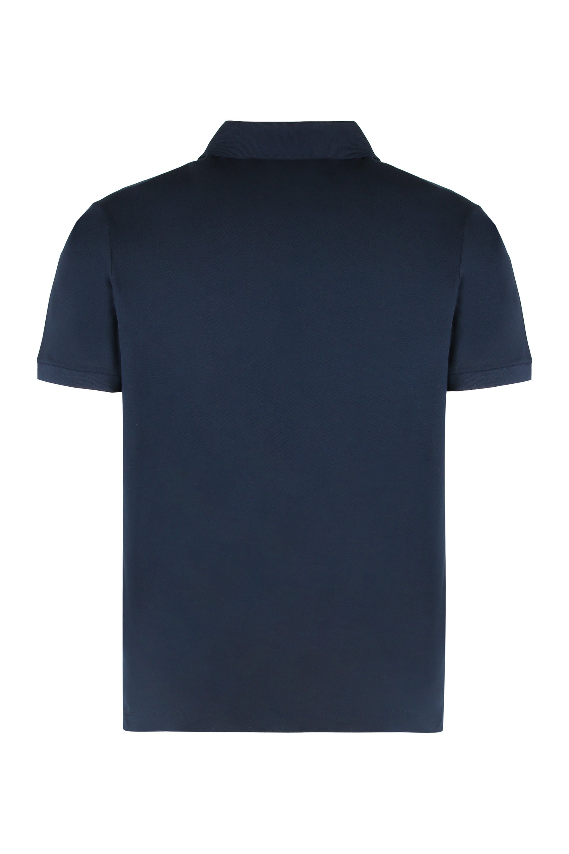 Cotton piqué polo shirt