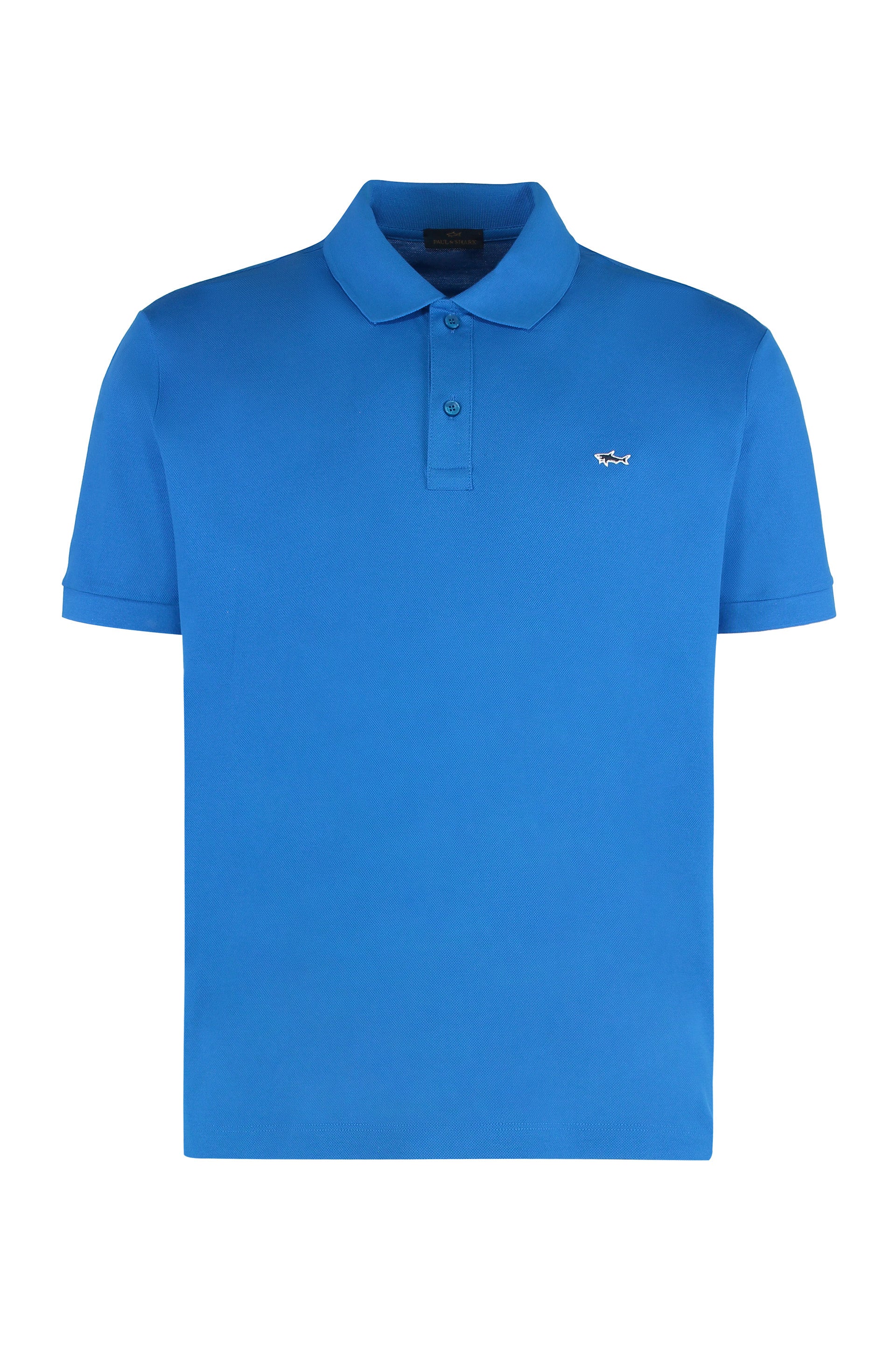 Cotton piqué polo shirt