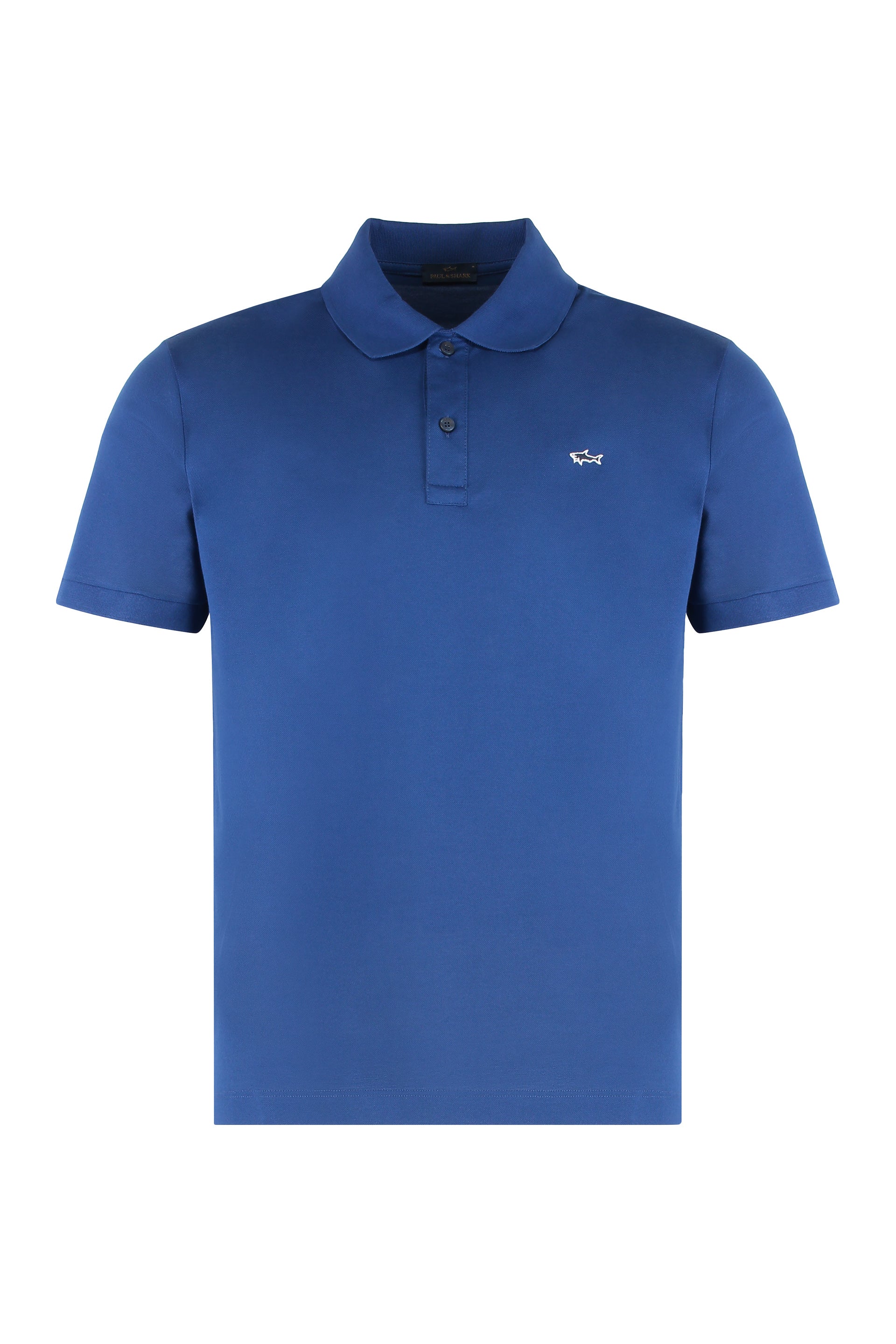 Cotton piqué polo shirt