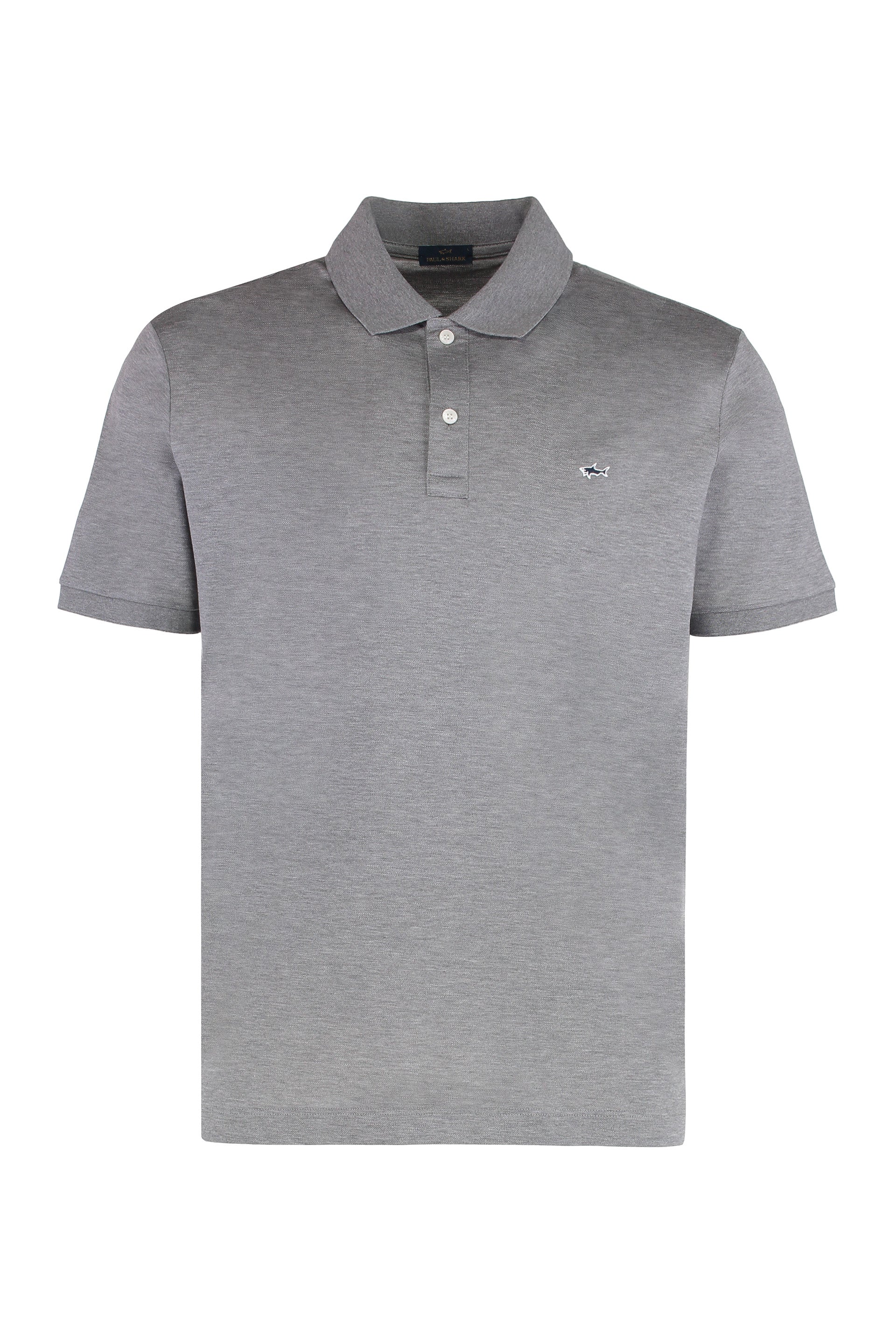 Cotton piqué polo shirt