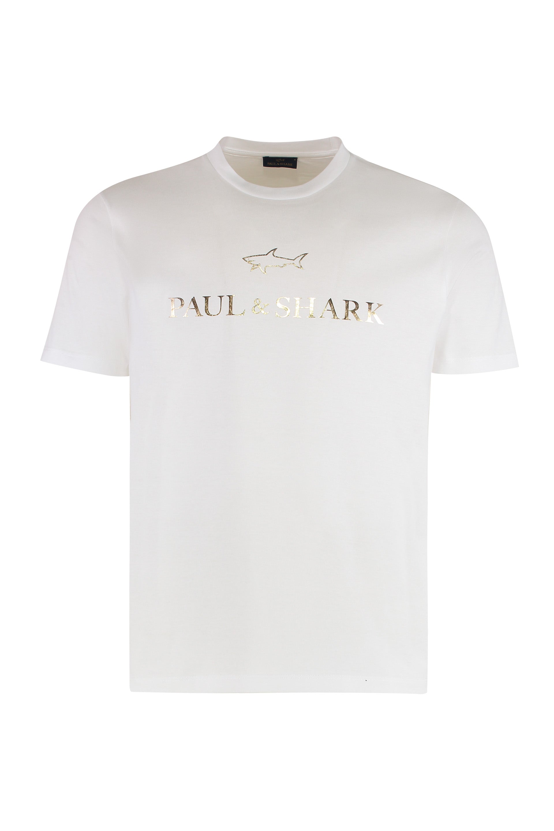 T-shirt in cotton jersey with logo print