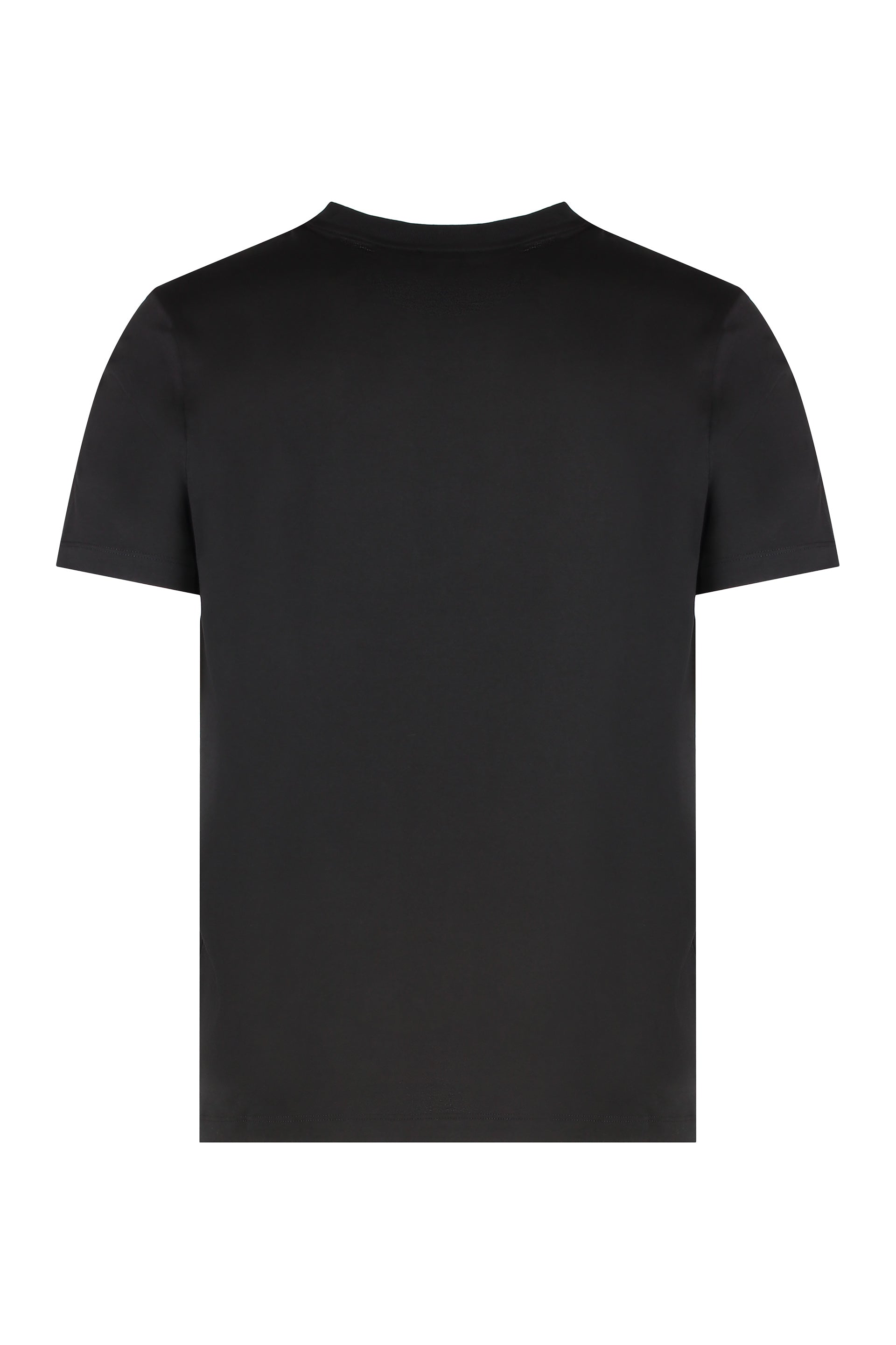 Cotton t-shirt with logo print