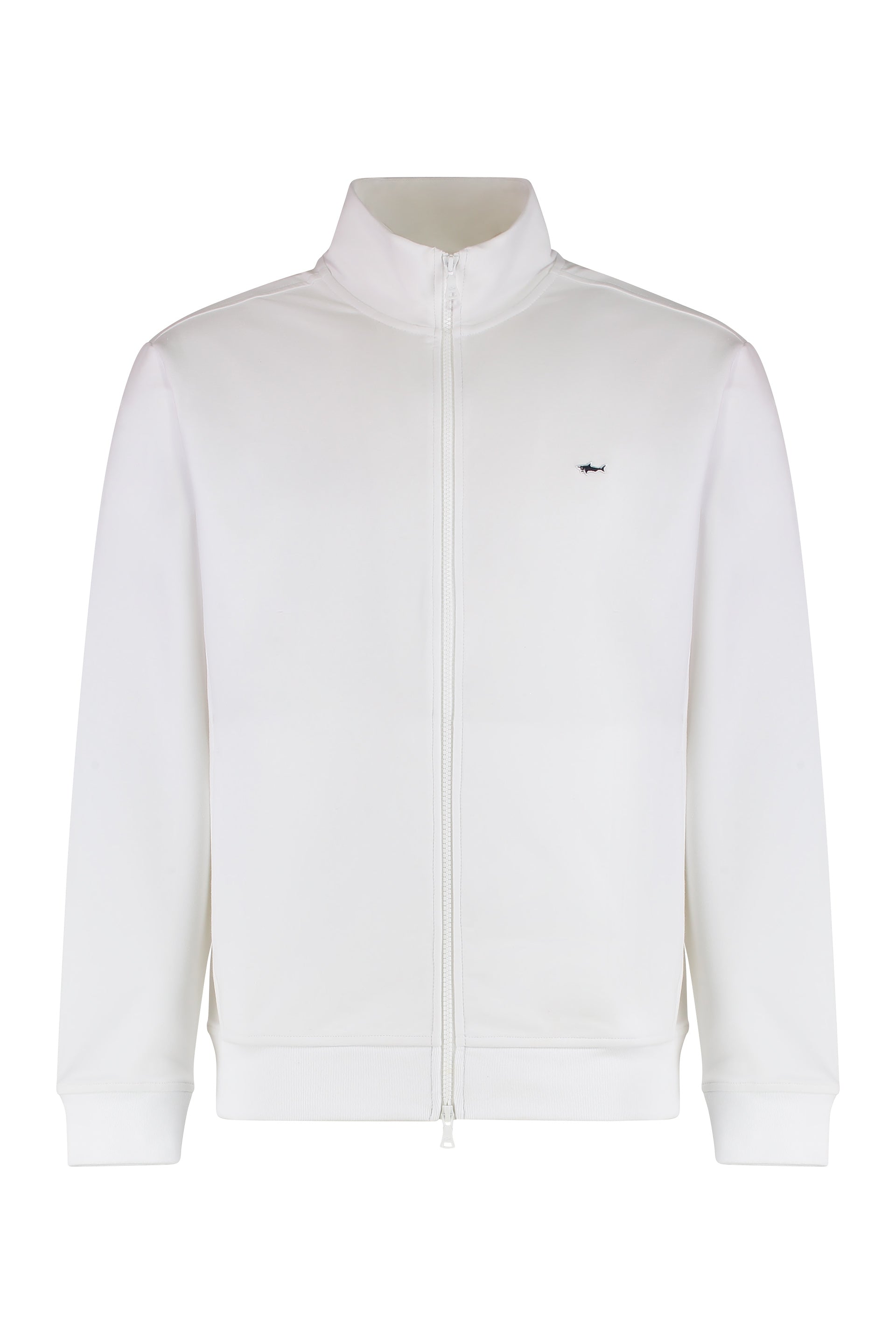 Cotton full-zip sweatshirt