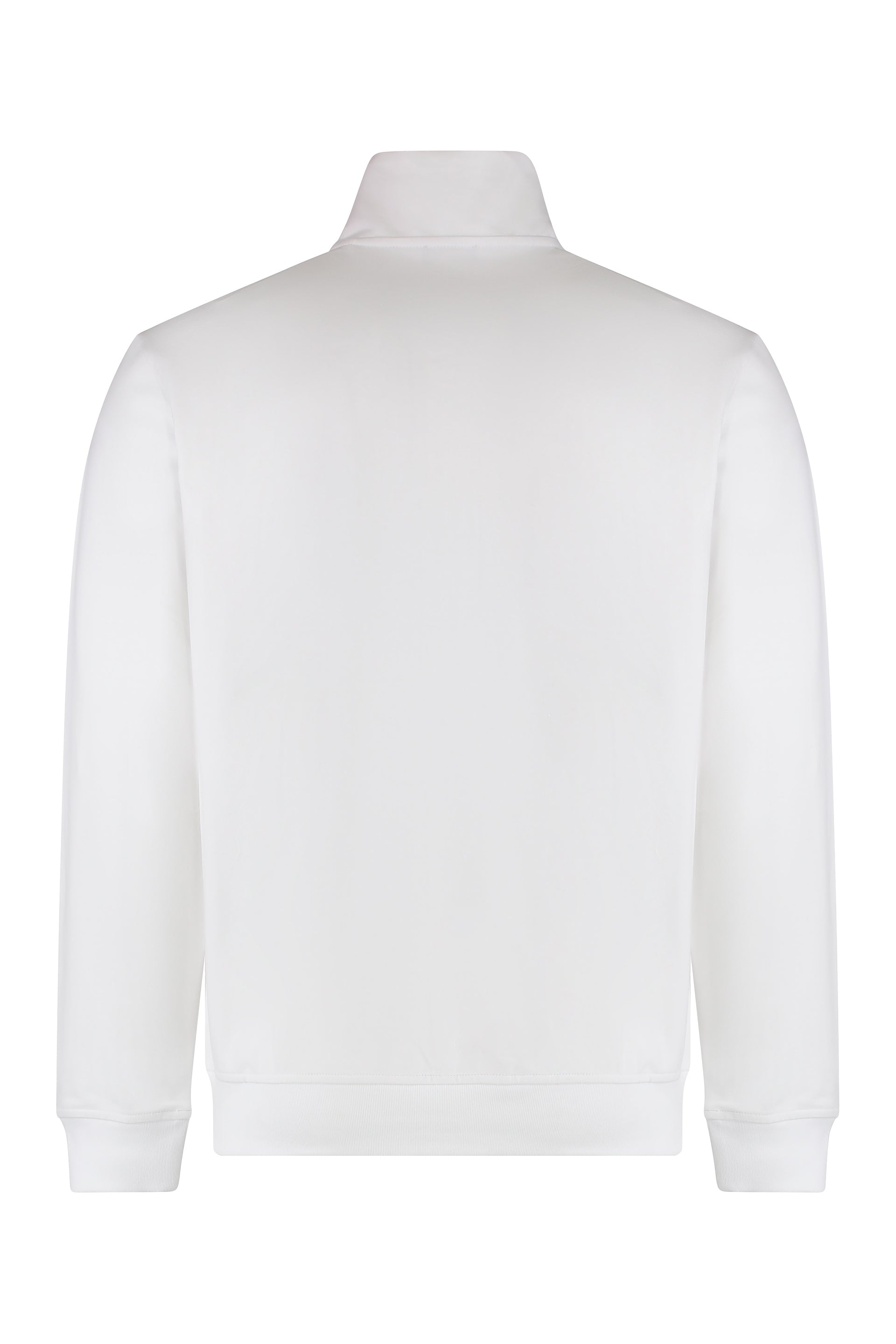 Cotton full-zip sweatshirt