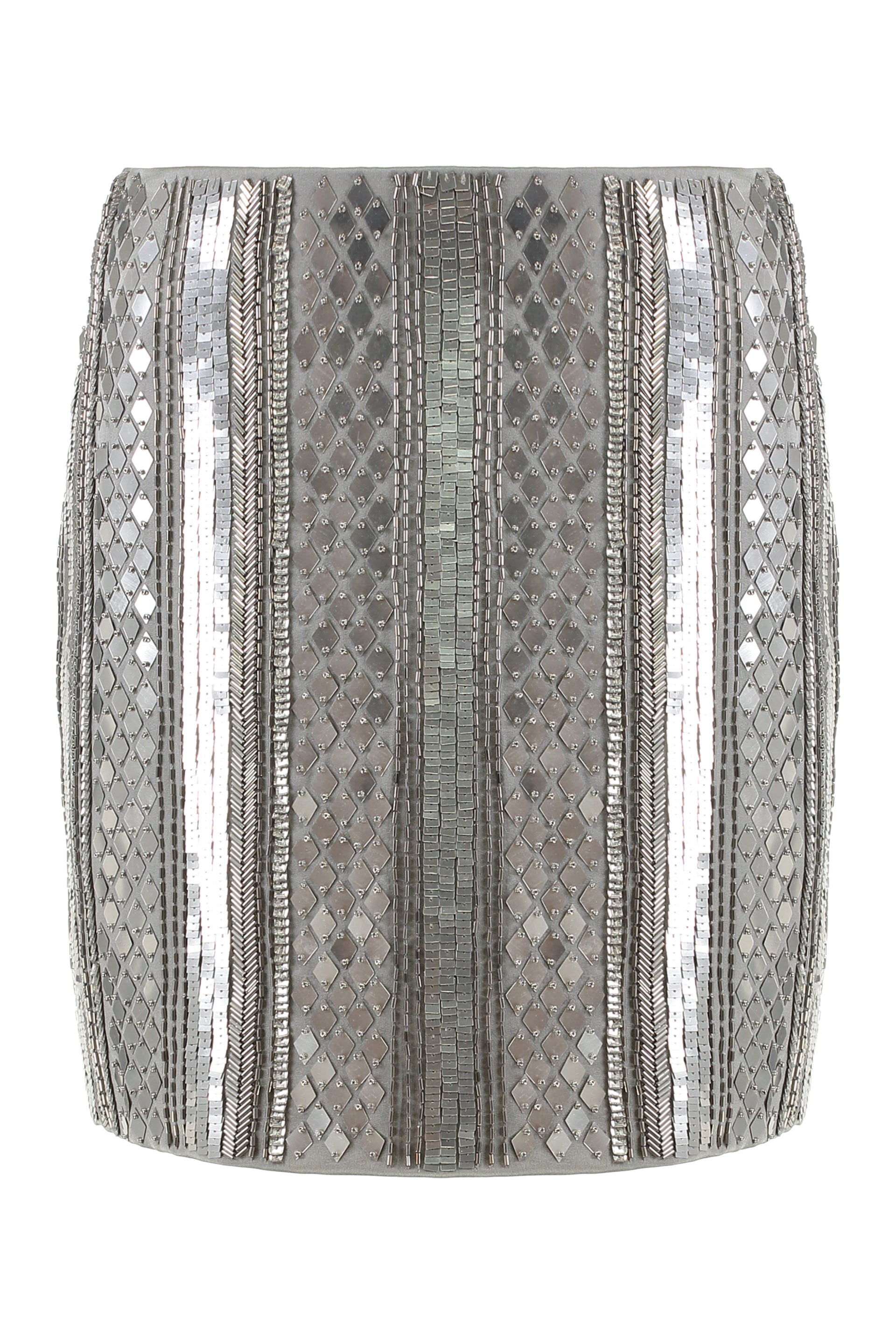 Mini skirt with sequins