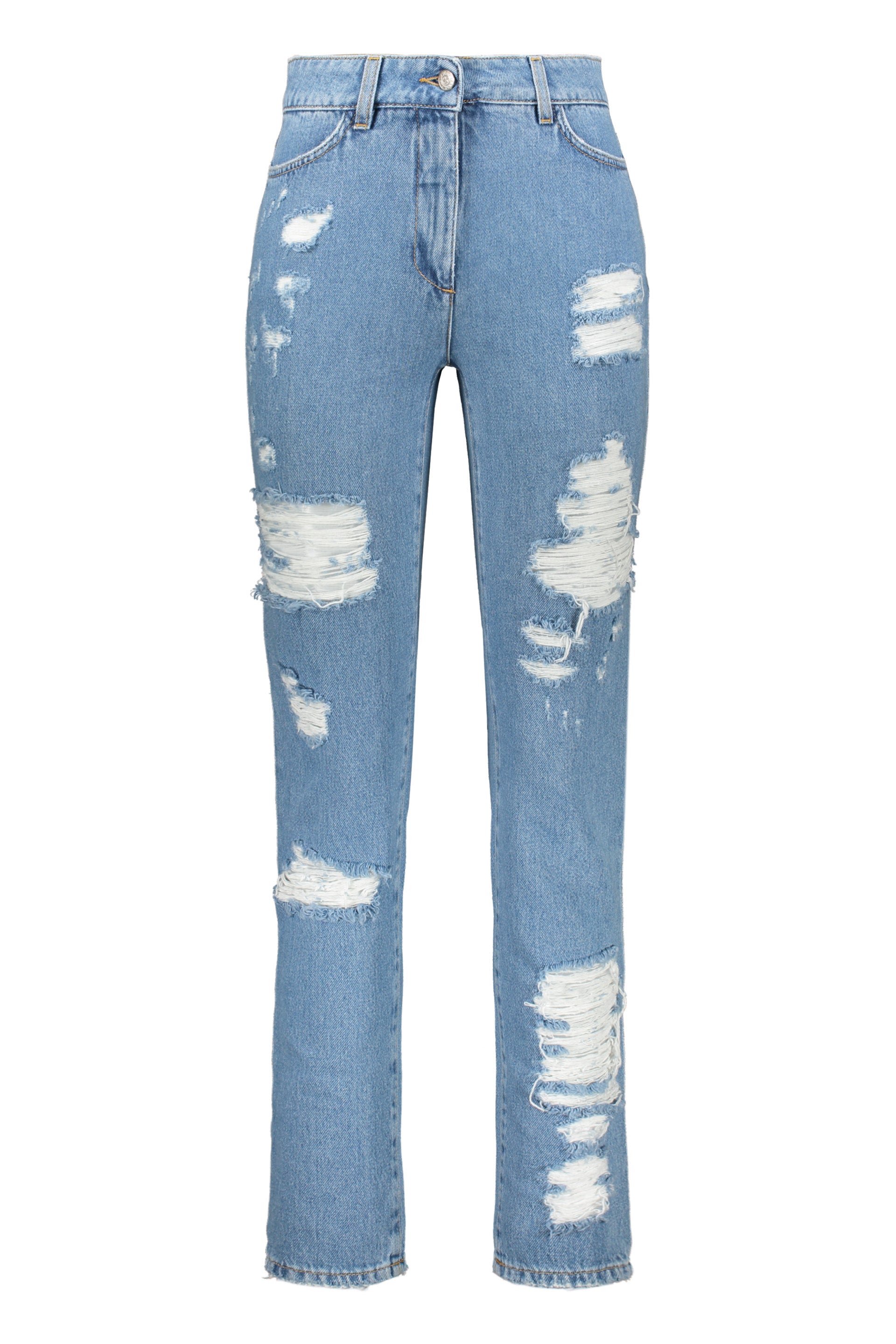 Straight leg jeans