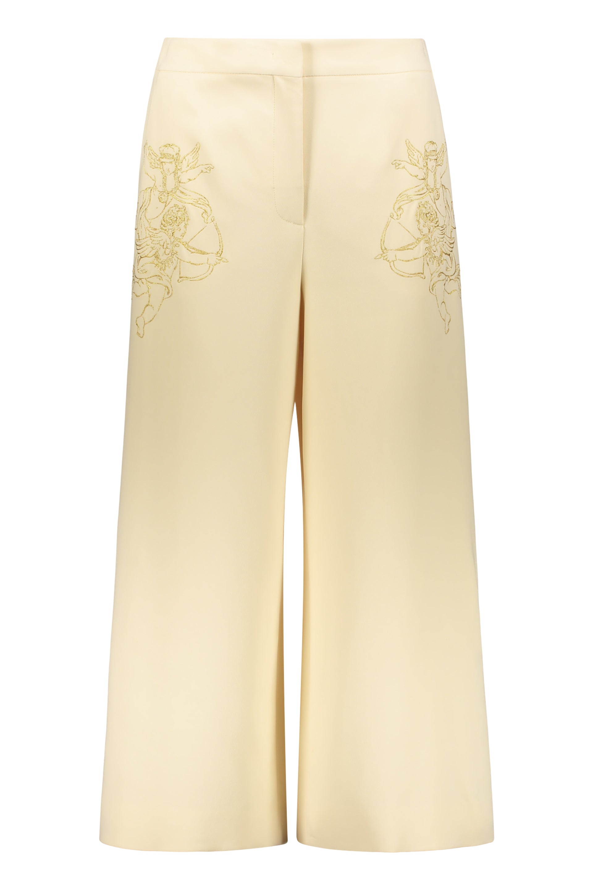 Wide leg trousers