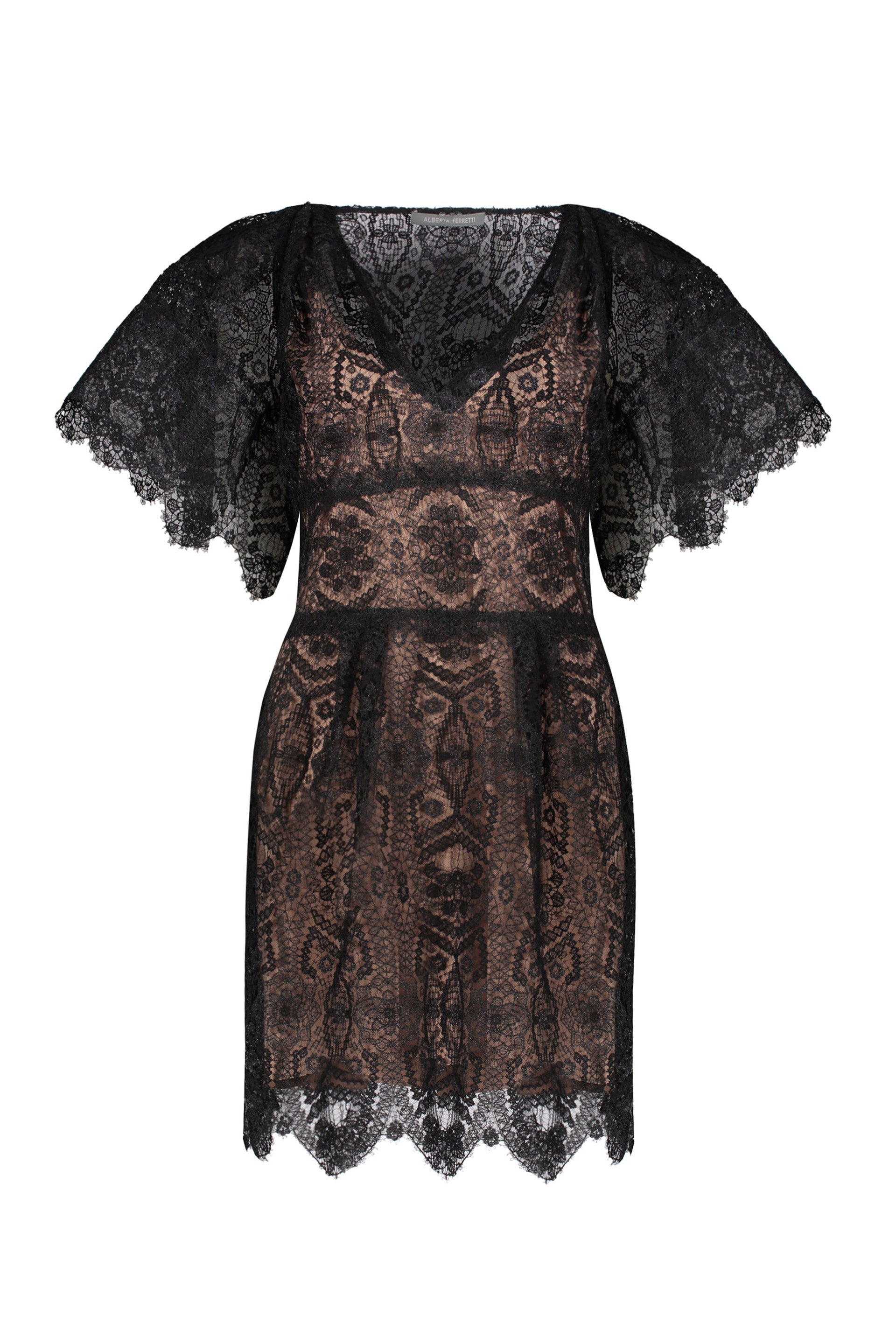 Lace mini dress
