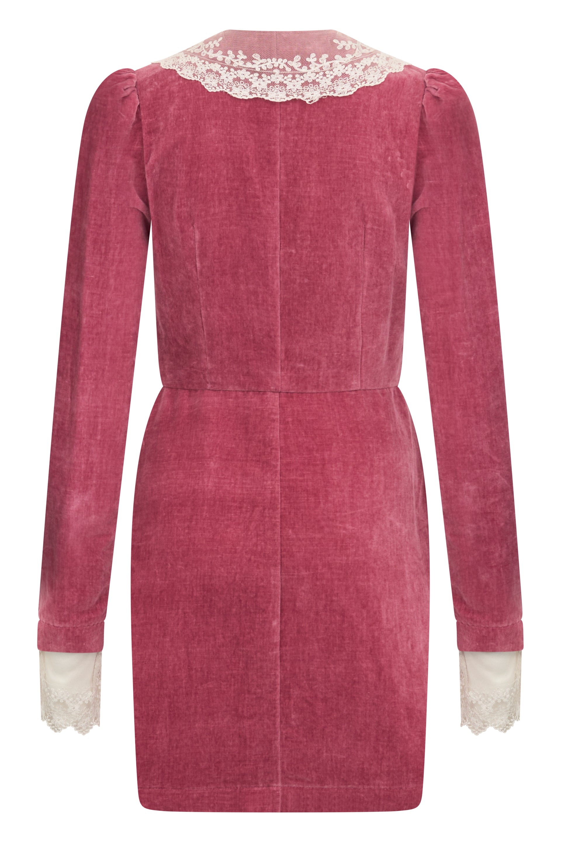 Red midi dress with an elaborate and versatile design.