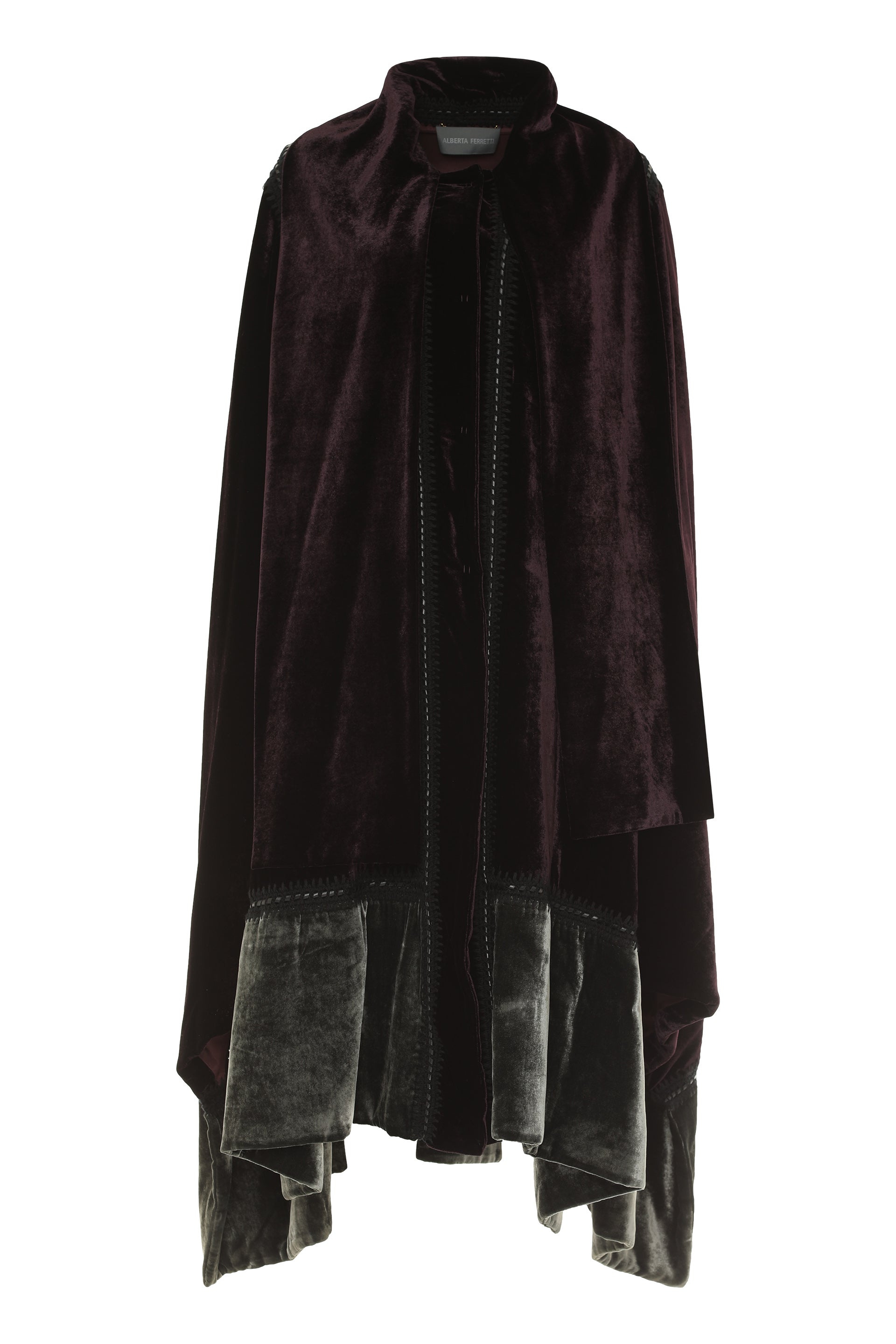 Velvet cape