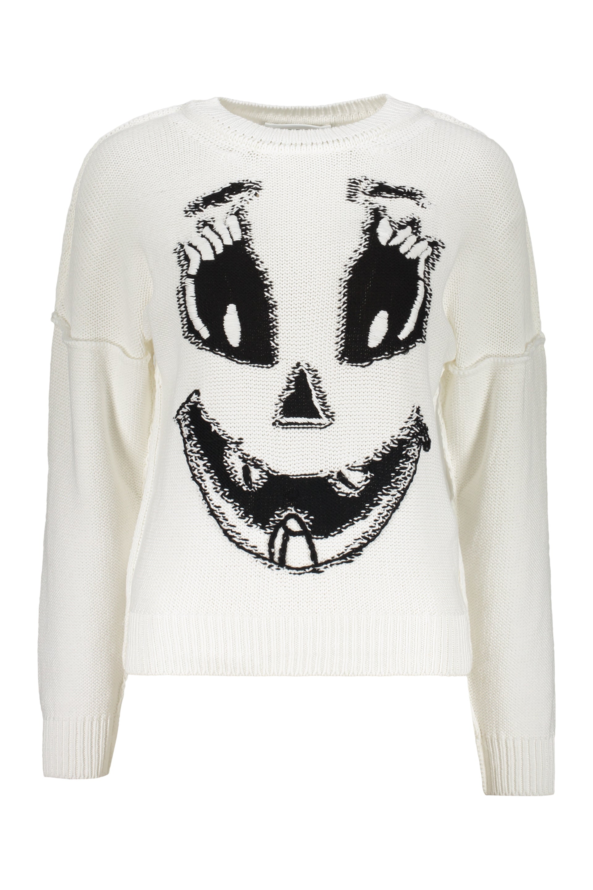 Long sleeve crew-neck sweater