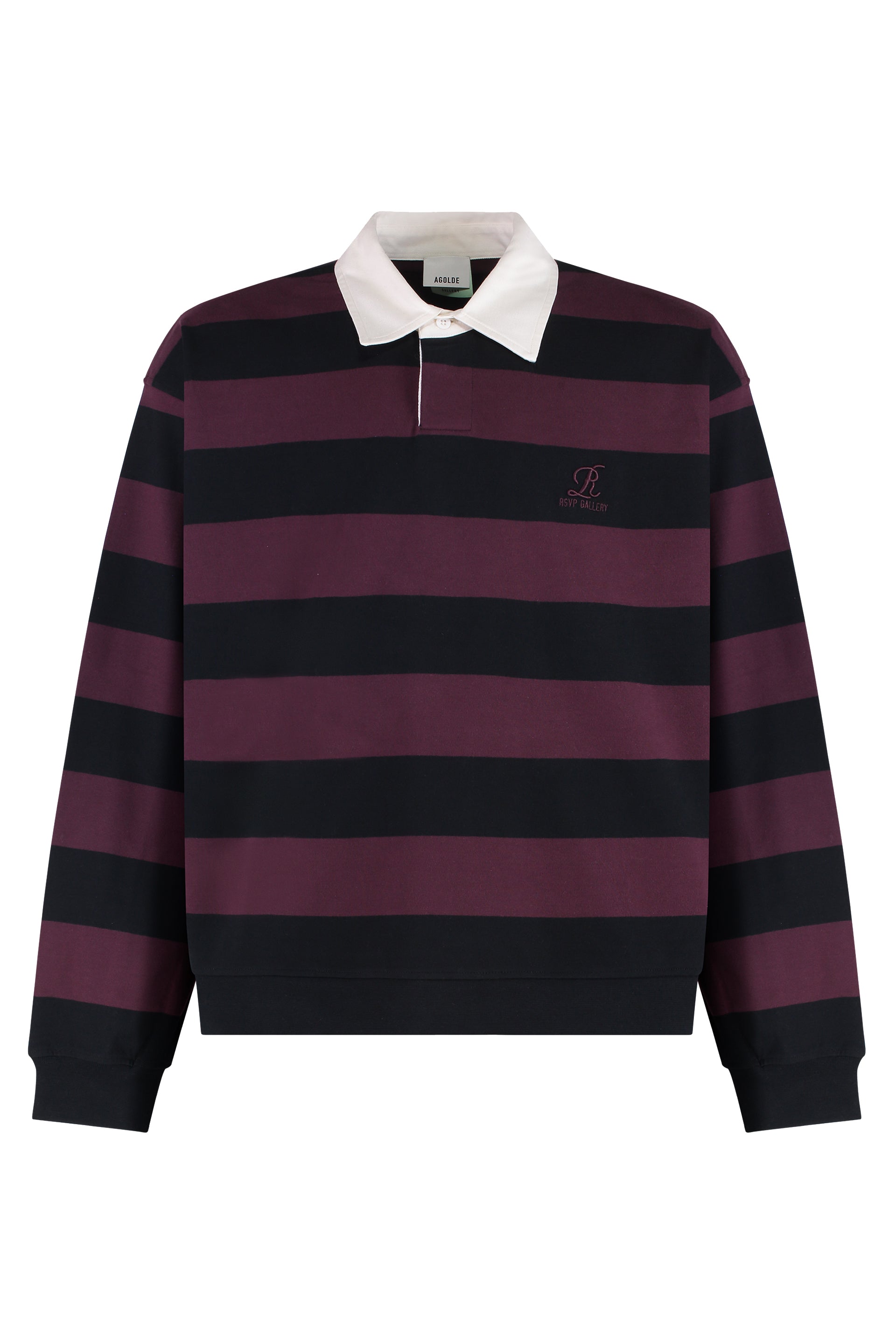 AGOLDE x RSVP Gallery - Long sleeve cotton polo shirt